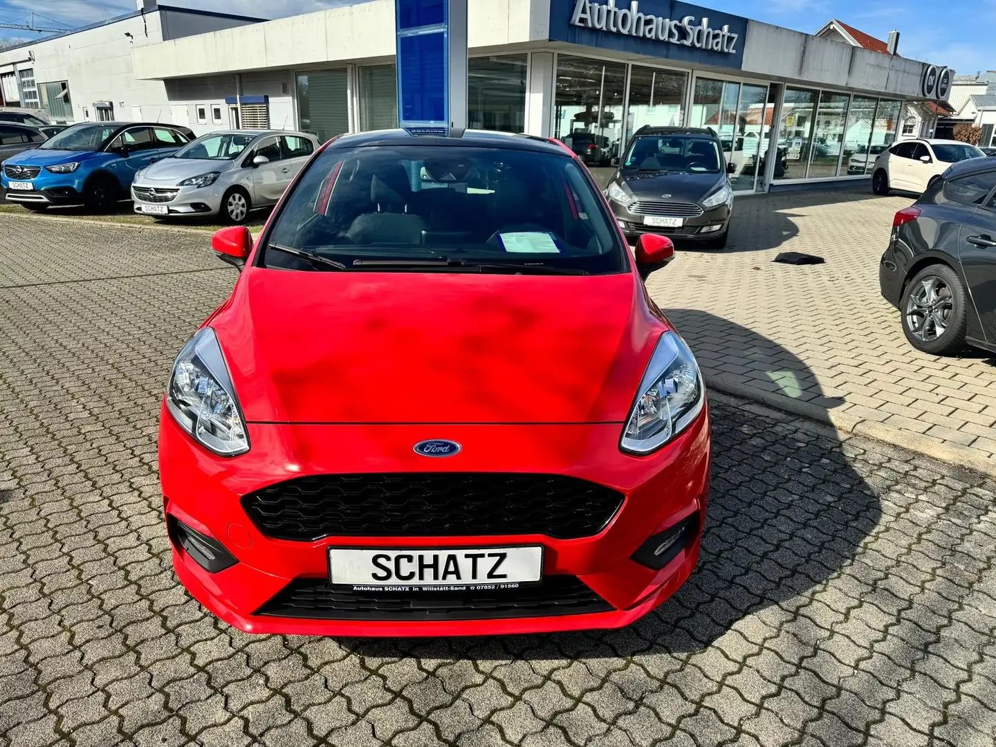 Ford Fiesta 1.0 EcoBoost ST Line Rot - 1