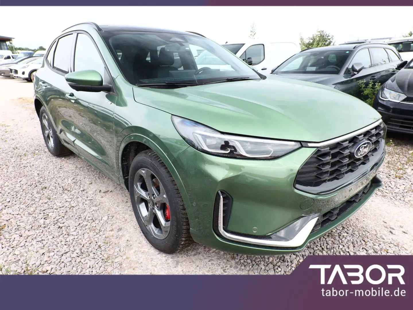 Ford Kuga 2.5 FHEV 183 AWD ST-Line X HUD Pano AHK ACC Grün - 2