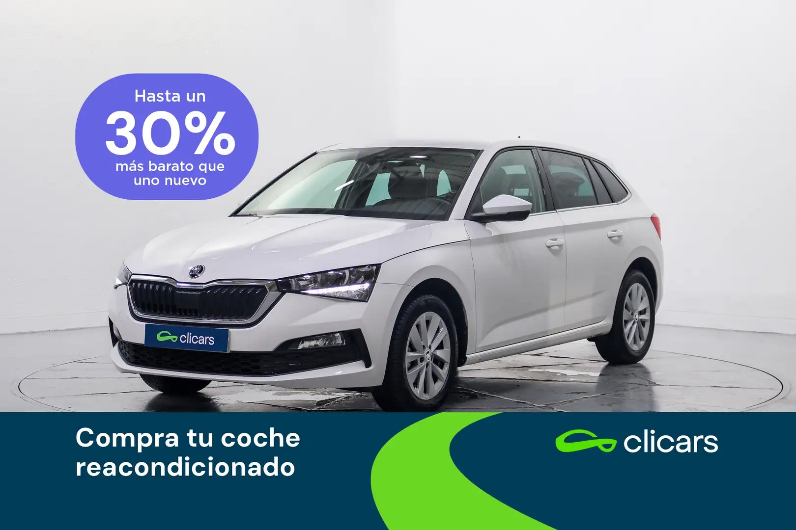 Skoda Scala 1.0 TSI Selection 85kW Blanc - 1