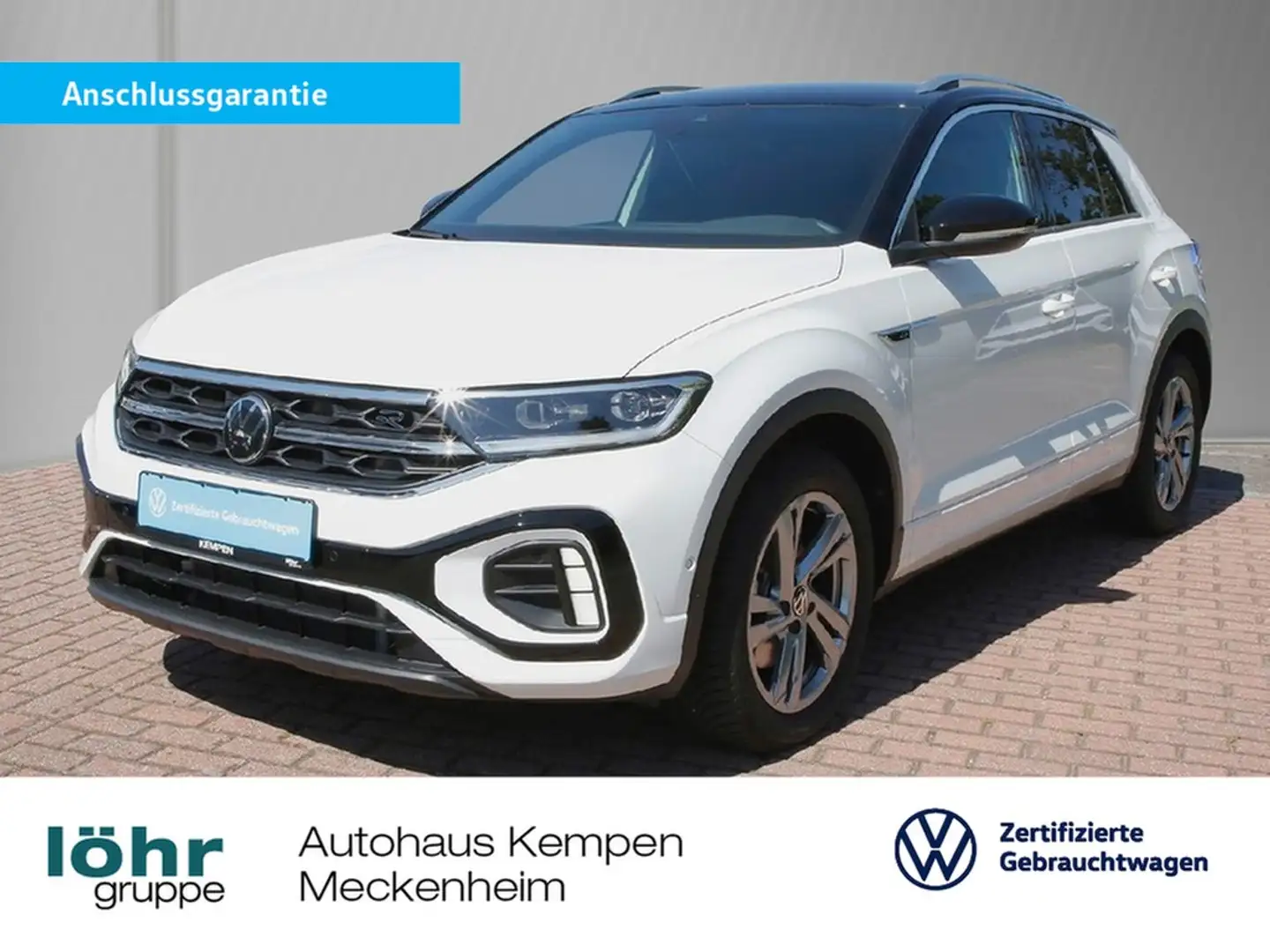 Volkswagen T-Roc 2.0 TSI 4M DSG R-Line Navi+VC ACC RFK+PDC LED+ ... Blanc - 1