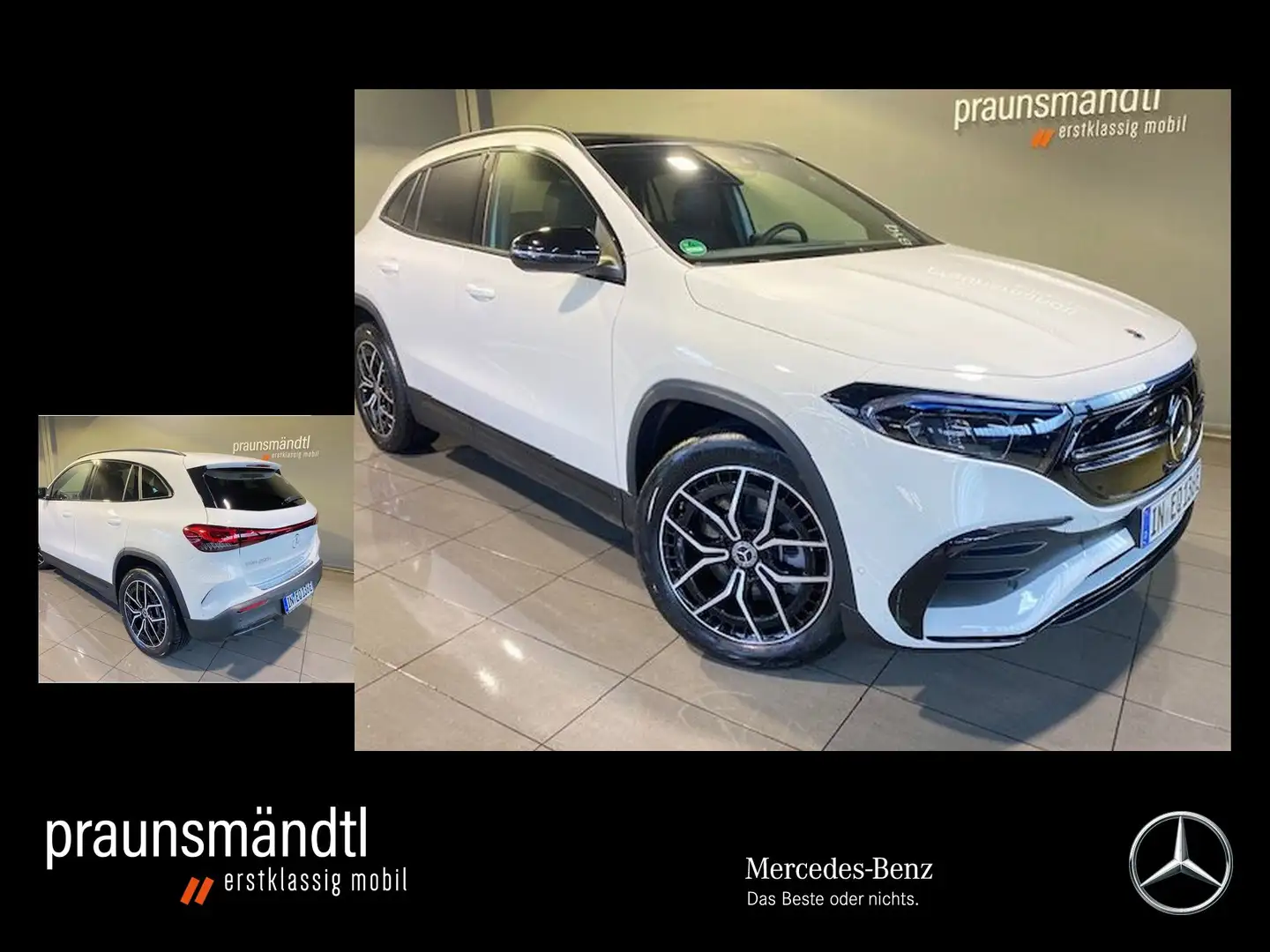 Mercedes-Benz EQA 250+ AMG/Night/19"/LED/AHK/Panorama/DISTR. bijela - 1
