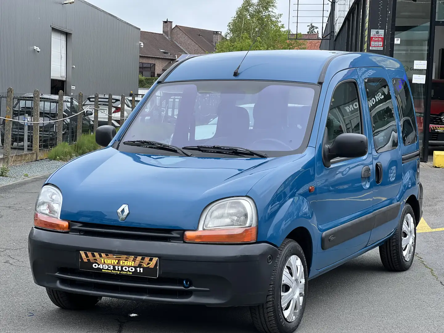 Renault Kangoo 1.6i 16v*5PL*EURO4*CLIMA*CAR-PASS*garantie* Groen - 2