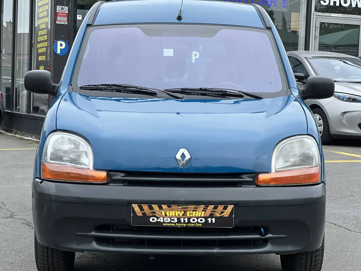 Renault Kangoo 1.6i 16v*5PL*EURO4*CLIMA*CAR-PASS*garantie* Groen - 1