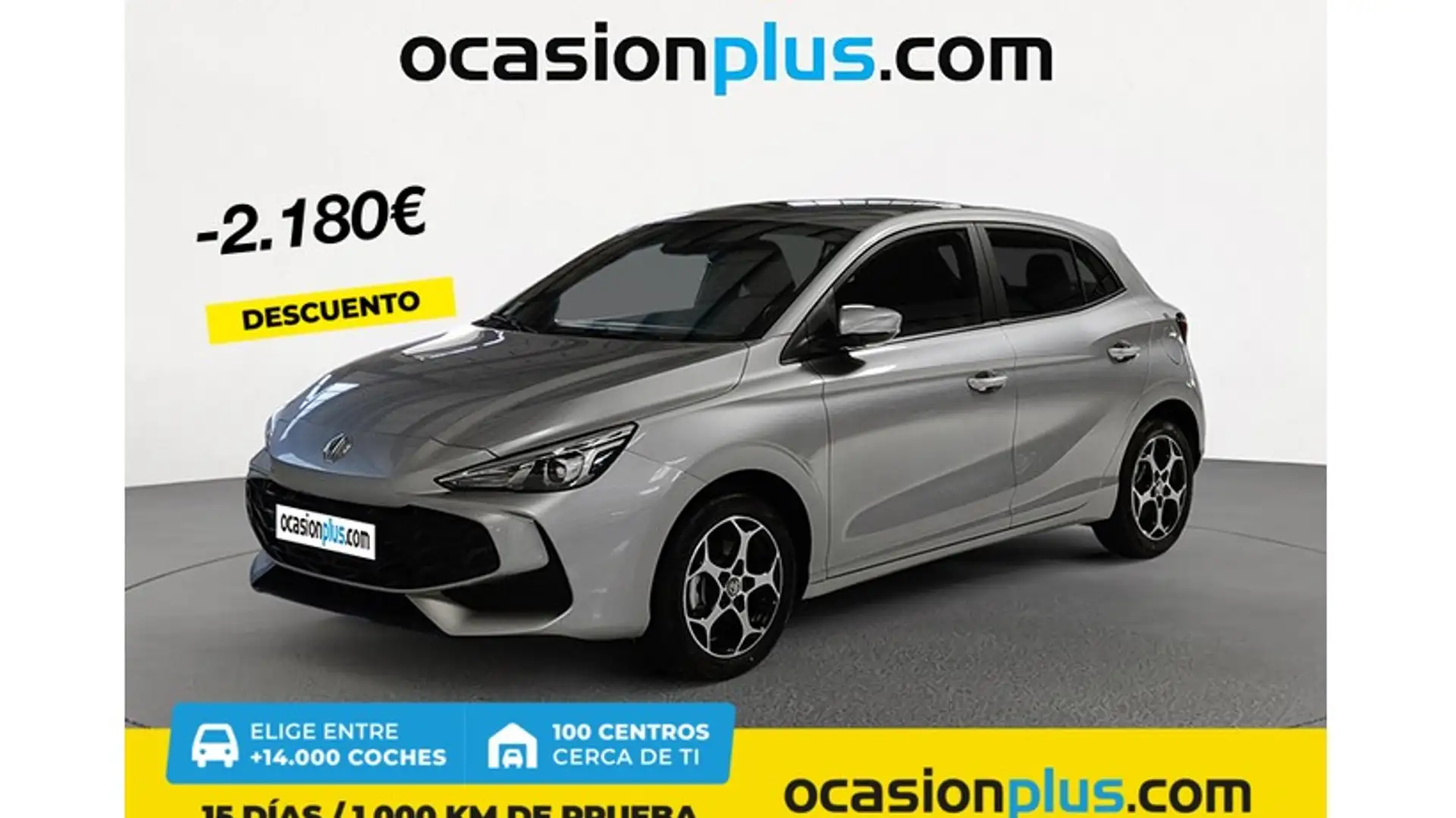 MG MG3 3 1.5 Hybrid+ Comfort 143kW Srebrny - 1