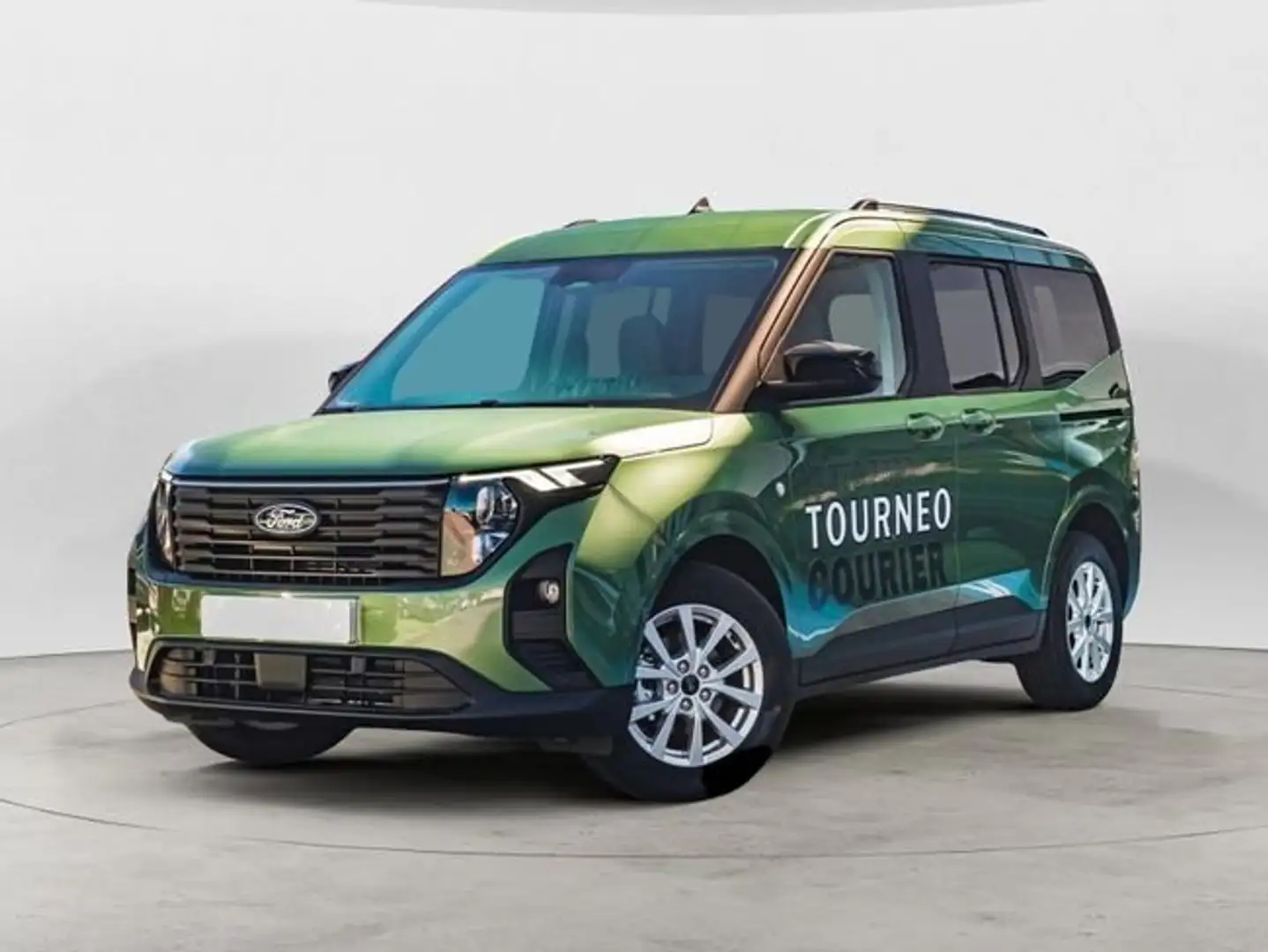 Ford Tourneo Courier 1.0 Ecoboost Titanium Aut. Verde - 1