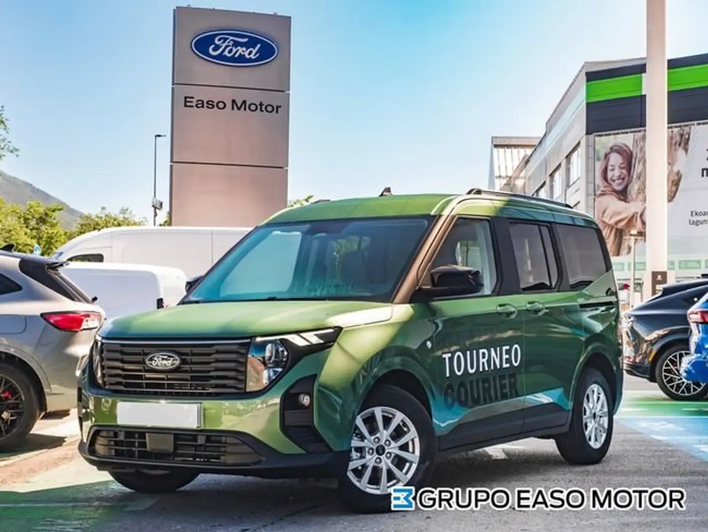 Ford Tourneo Courier 1.0 Ecoboost Titanium Aut. Verde - 2