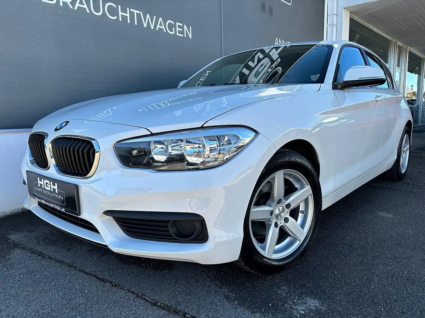 BMW 114 d Weiß - 2