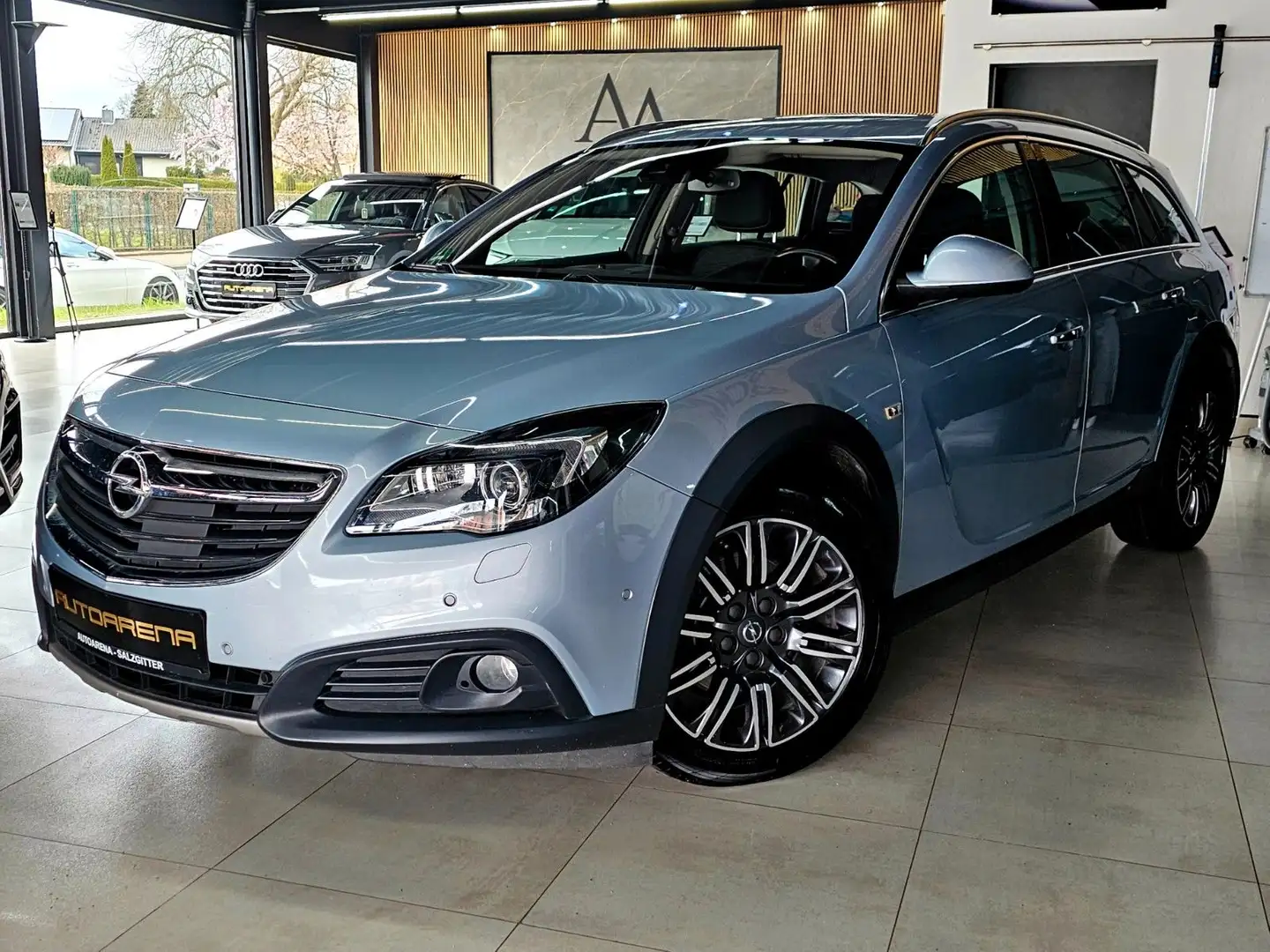 Opel Insignia A Country Tourer 4x4*KESSY*XENON*1.Hd Blau - 2