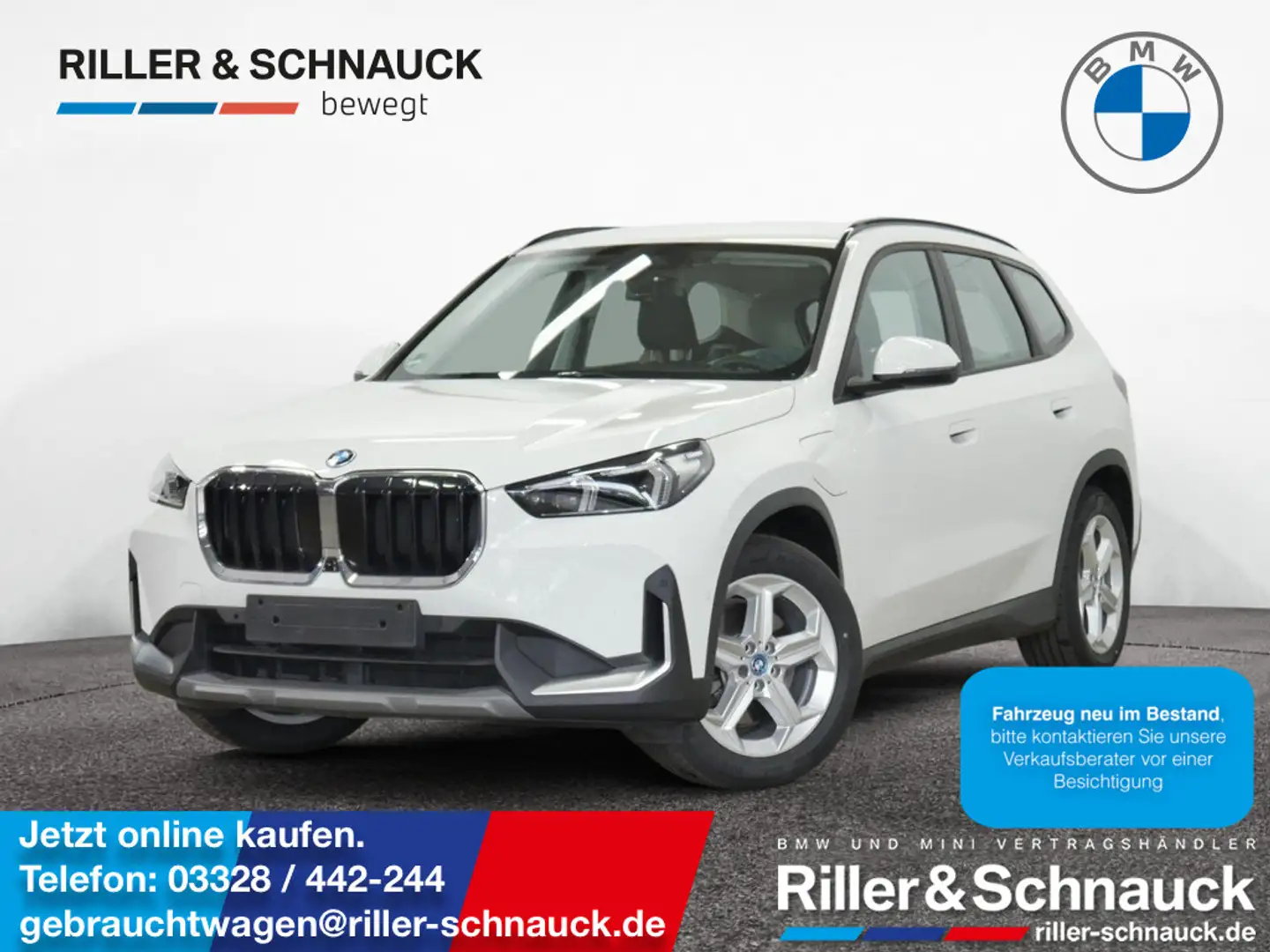 BMW X1 xDrive25e ACC+HUD+360°KAM+SHZG+LED Weiß - 1