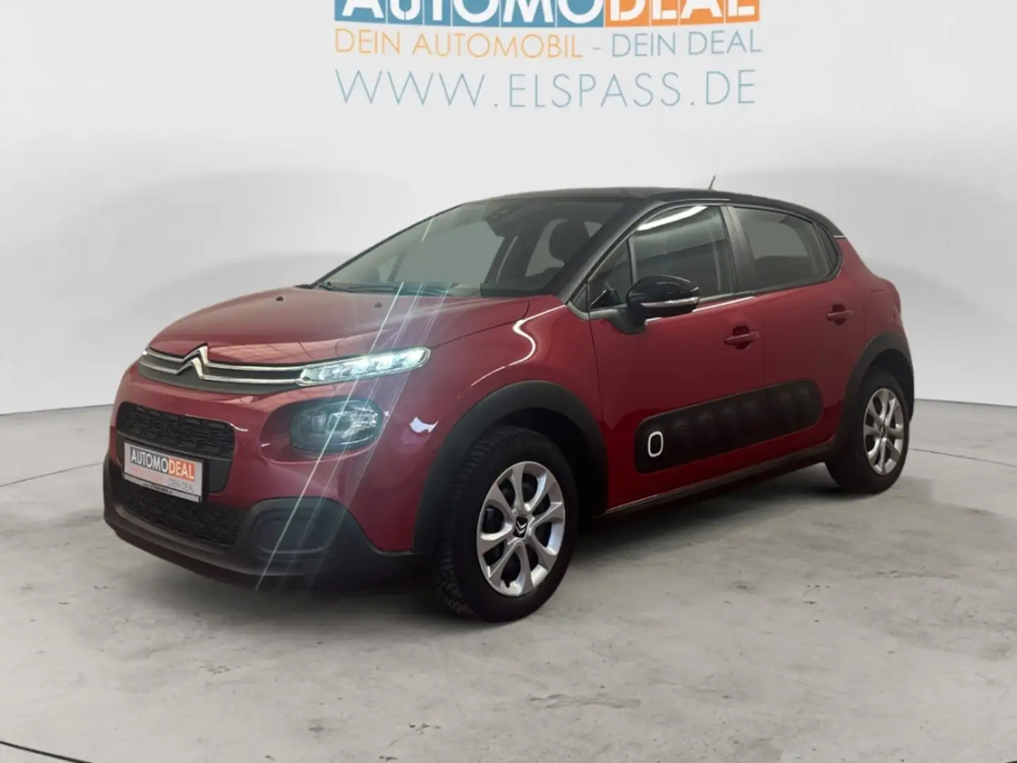 Citroen C3 Feel ALLWETTER SITZ.HZG TEMPOMAT PDC BLUETOOTH KLI Rosso - 2