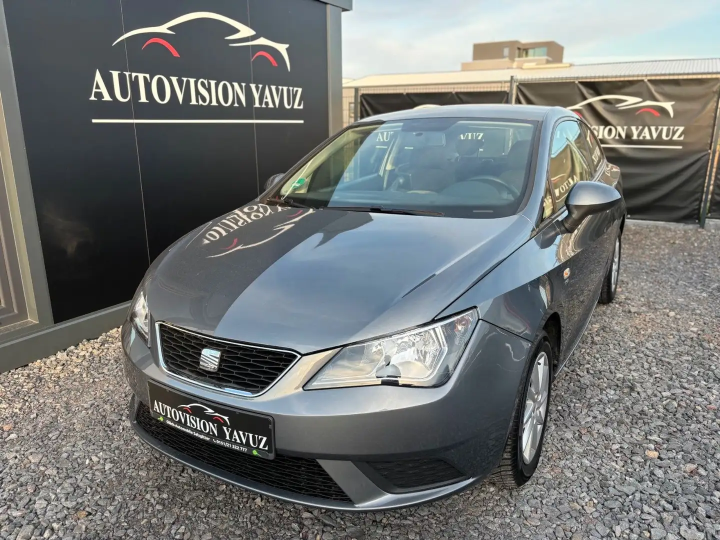 SEAT Ibiza SC Style Salsa / TÜV NEU/ HU NEU Gri - 1