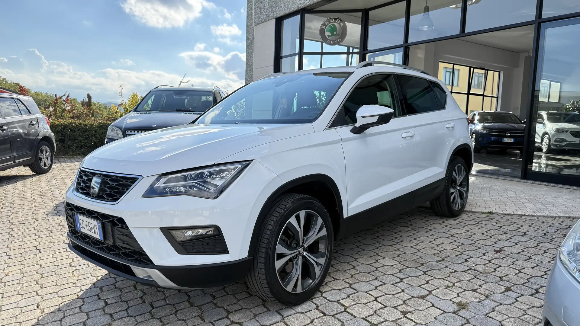 SEAT Ateca Ateca 1.6 tdi Xcellence dsg Bianco - 1