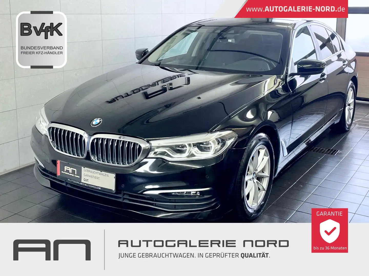 BMW 540 i adap. LED+Live-Cockpit+4x Sitzh+Connect+ Fekete - 1