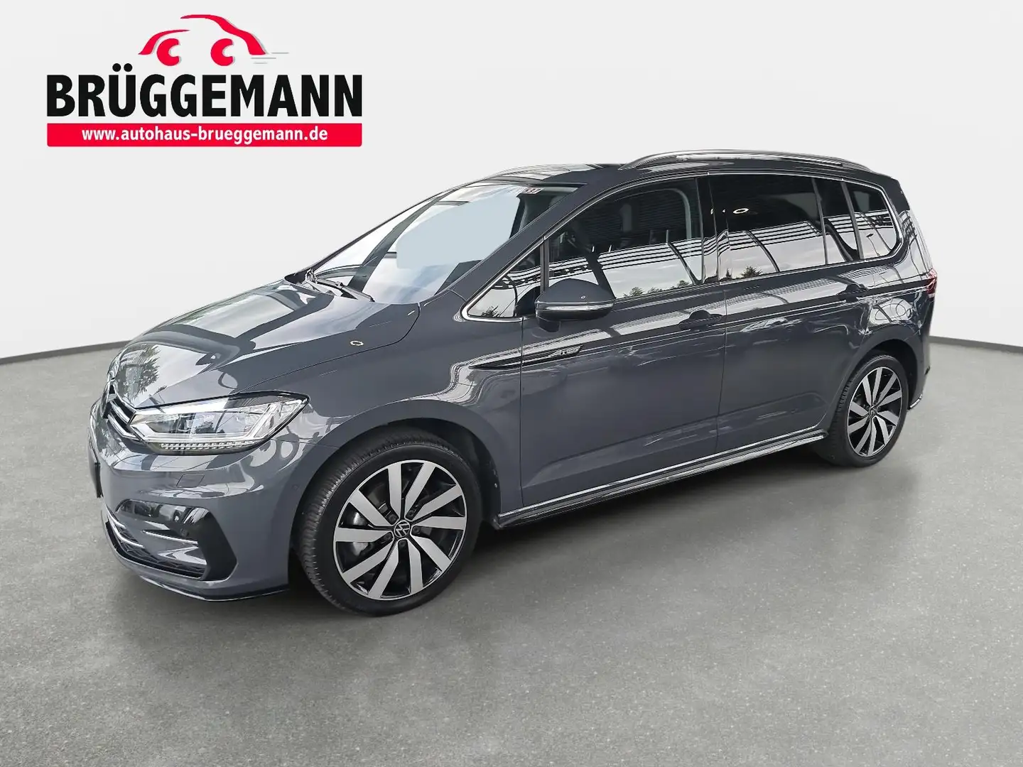 Volkswagen Touran TOURAN 1.5 TSI DSG HIGHLINE R-LINE NAVI LED ACC PA Grigio - 1