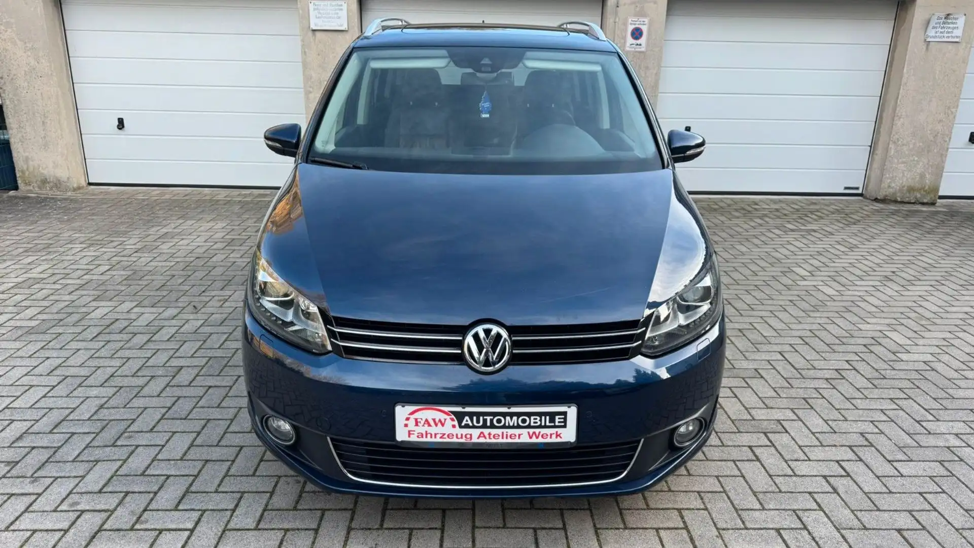 Volkswagen Touran Highline/ Fast Vollausstattung Bleu - 1