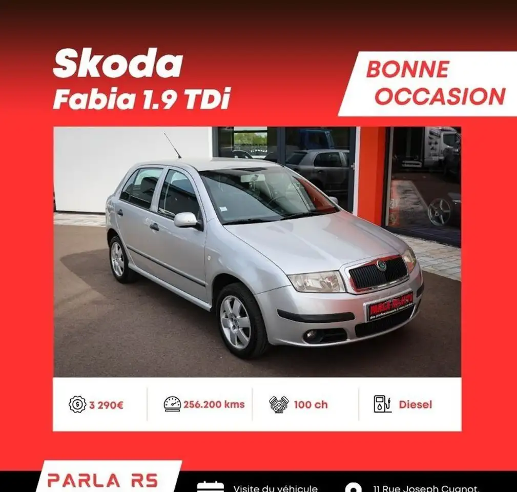 Skoda Fabia 1.9 TDi 100ch 1Ã¨re main