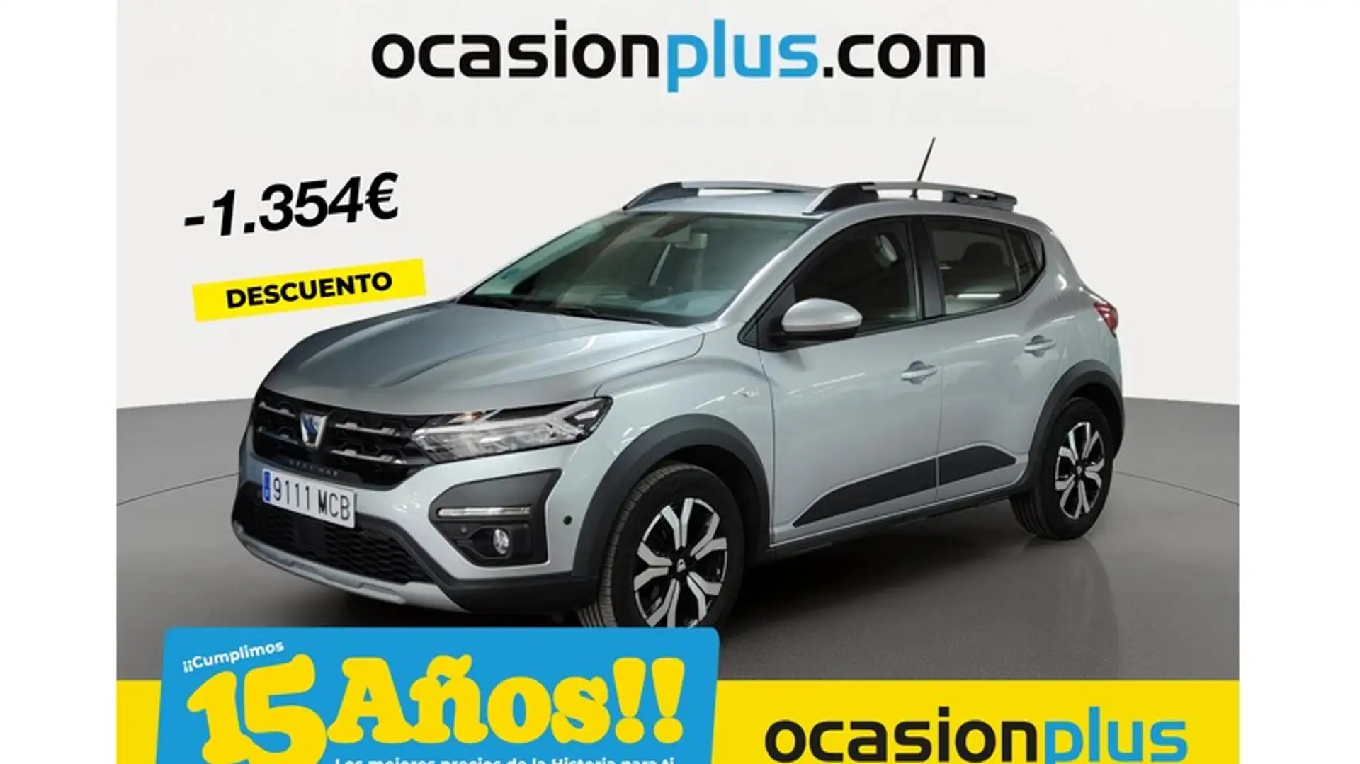 Dacia Sandero Stepway TCe Comfort 67kW Argent - 1