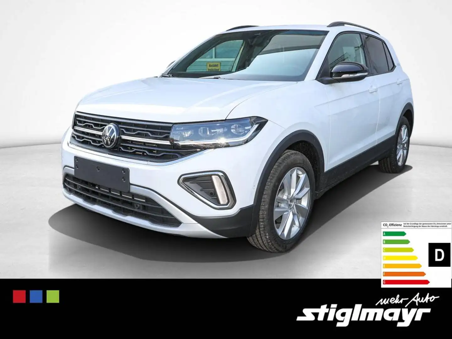 Volkswagen T-Cross GOAL 1.0 l TSI Matrix-LED+Einpark-Assi Weiß - 1