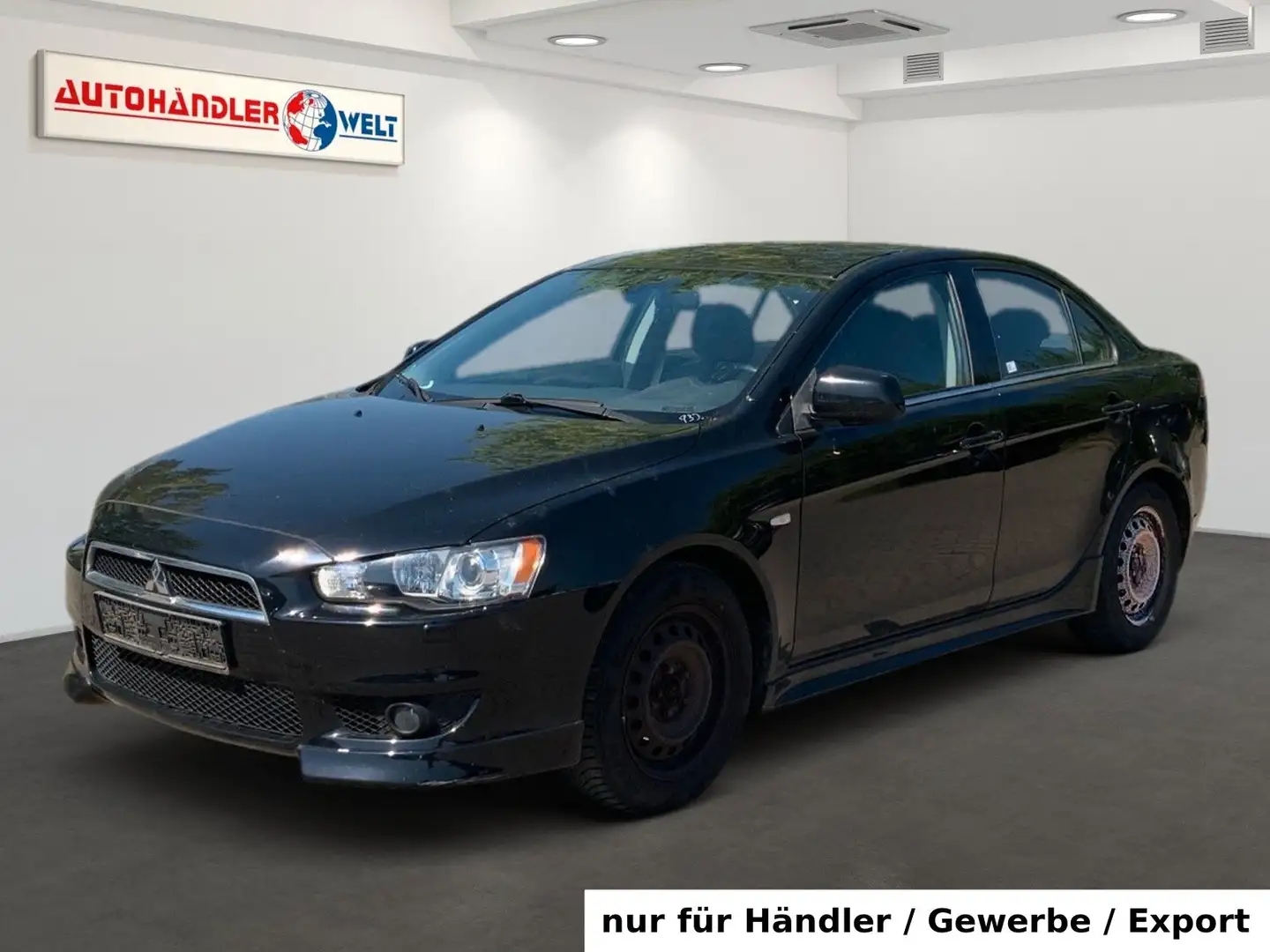 Mitsubishi Lancer Lim. 2.0 DI-D Klimaauto. Leder Navi Xenon Czarny - 1