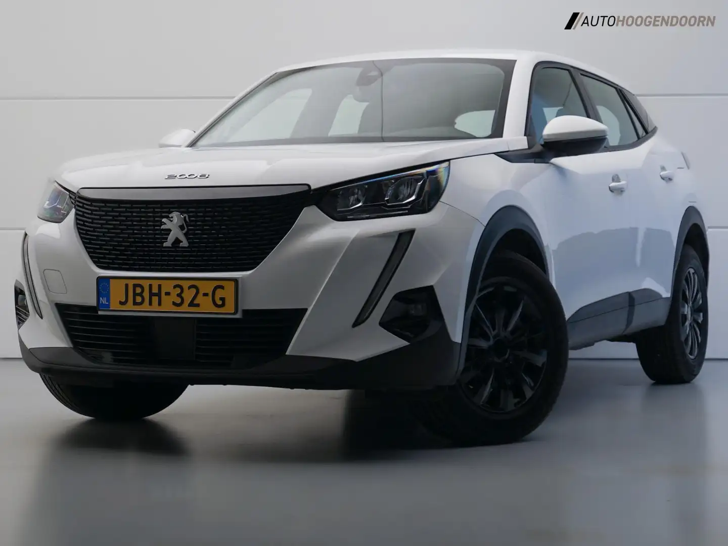 Peugeot 2008 1.2 PureTech 100pk Sport (APPLE CARPLAY,LED,NAVIGA Blanc - 1