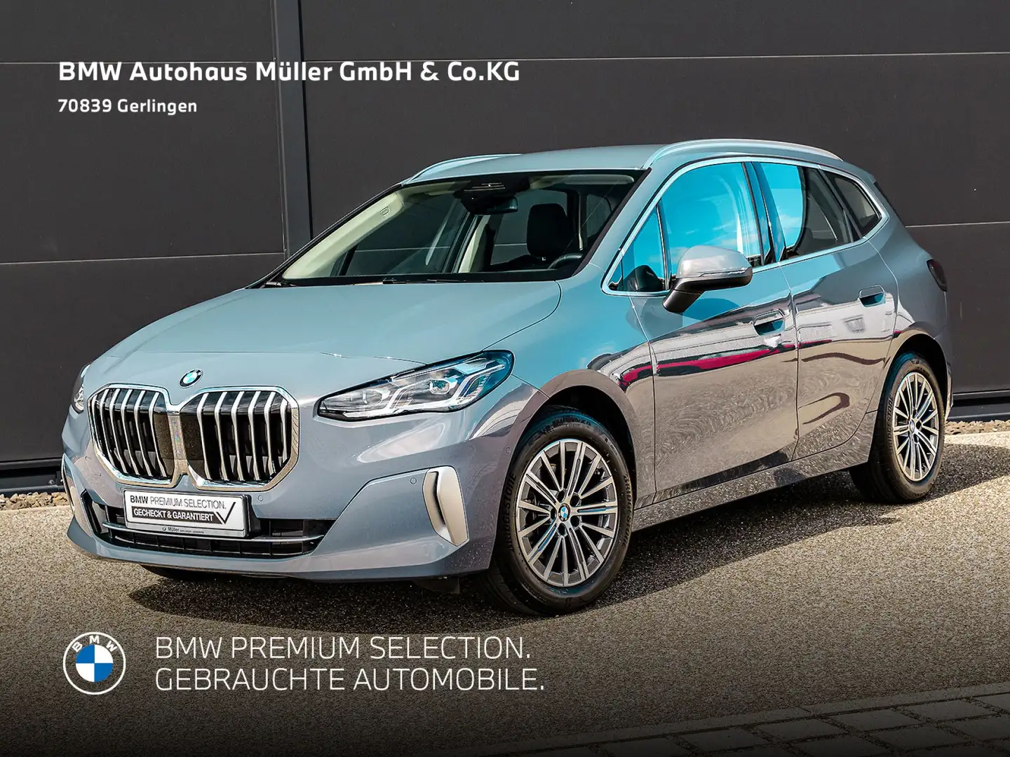 BMW 220 iA Active Tourer LuxuryLine LED AHK NAVI Klima Brons - 1