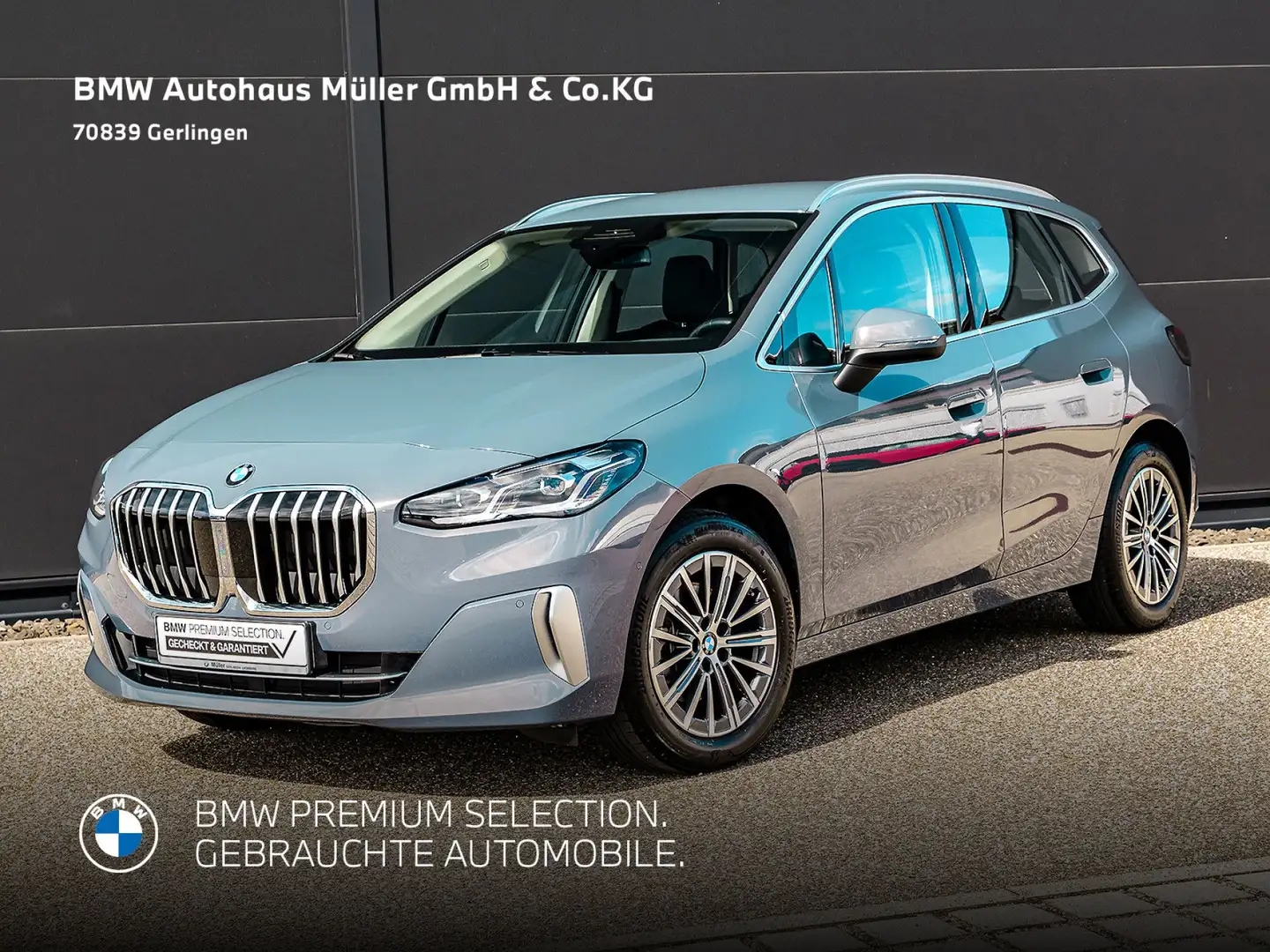 BMW 220 iA Active Tourer LuxuryLine LED AHK NAVI Klima Brons - 2