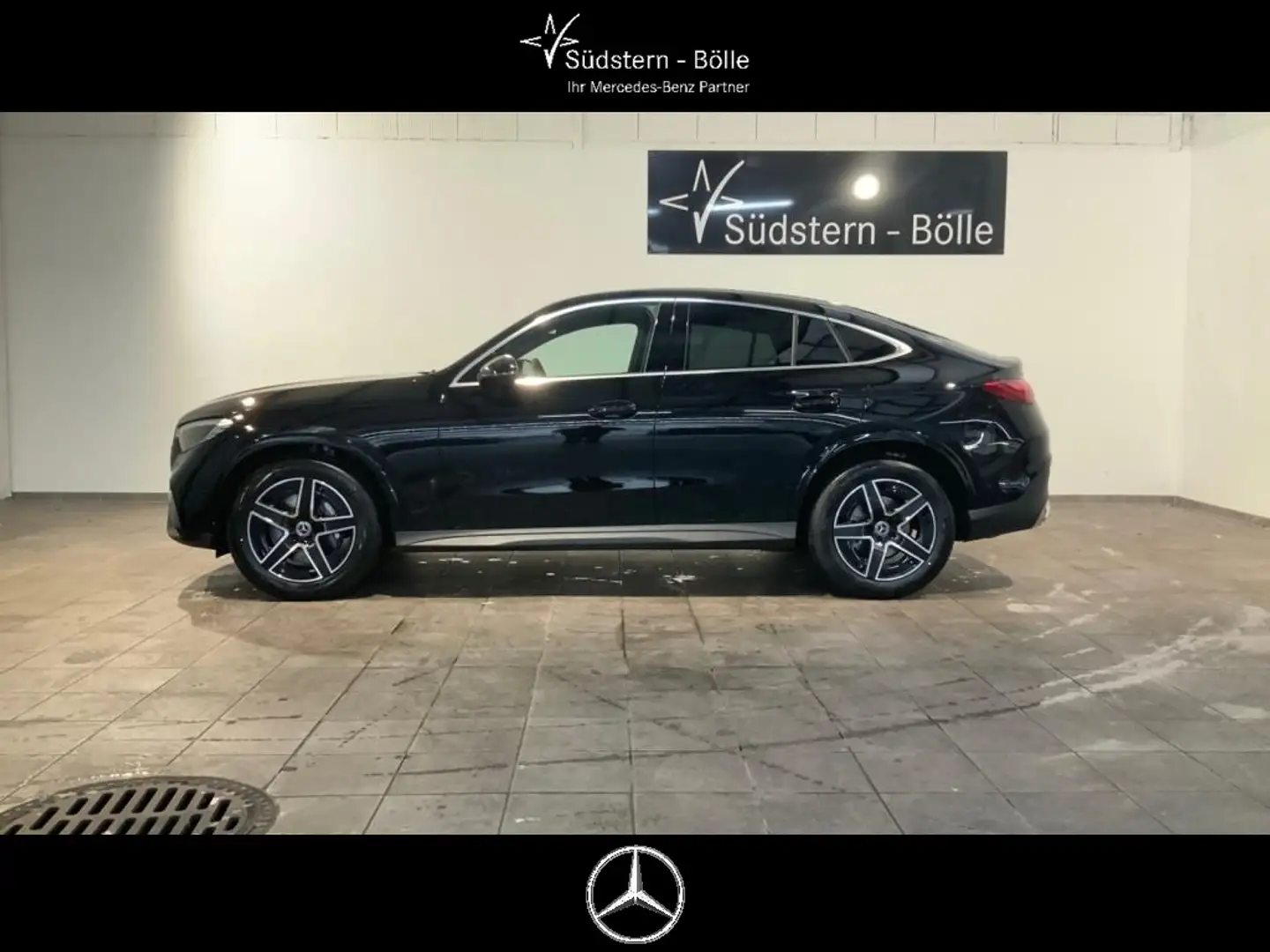 Mercedes-Benz GLC 220 d 4M Coupe +AMG+SHZ+NAVI+AMBIENTE+KAMERA Schwarz - 2