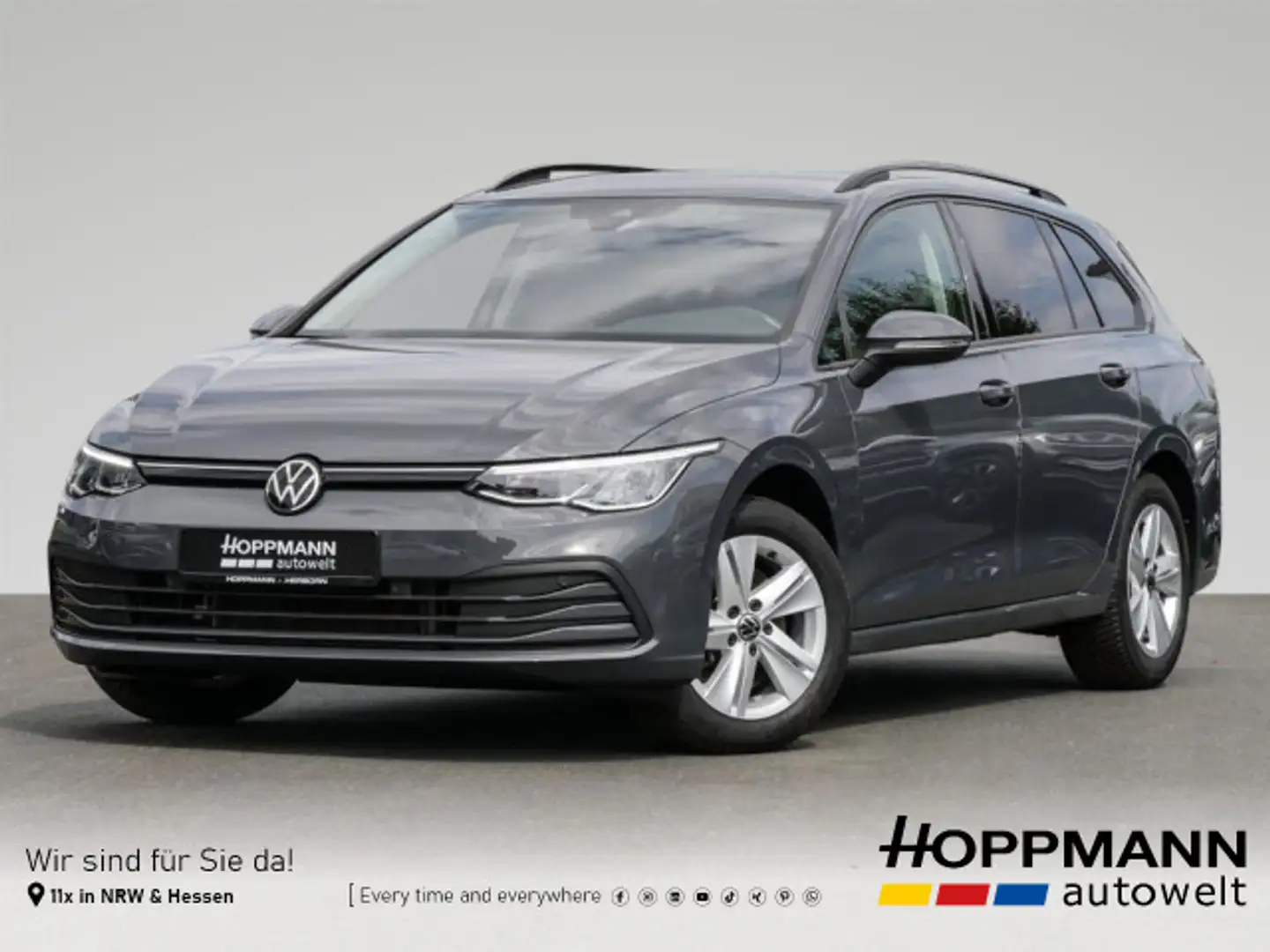 Volkswagen Golf Variant Golf VIII Variant 2.0 TDI Life ACC LED AHK Navi Grau - 1