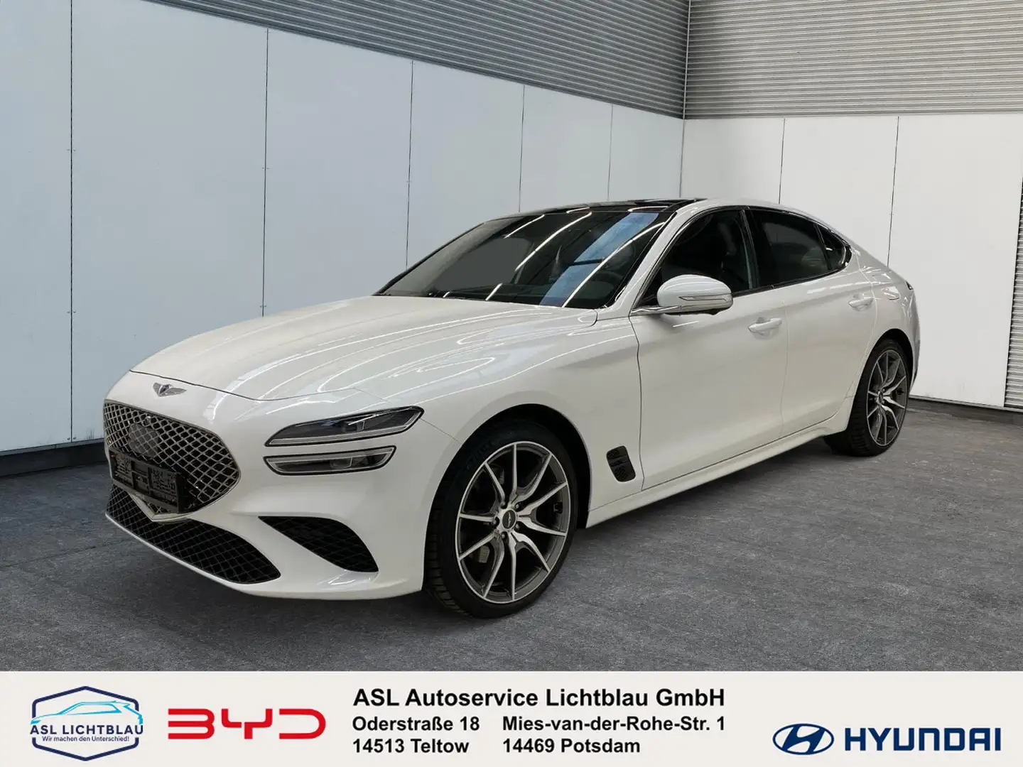 Genesis G70 2.2 D Luxury AWD Comfort Seat Pack & Lexicon Au... Blanc - 1