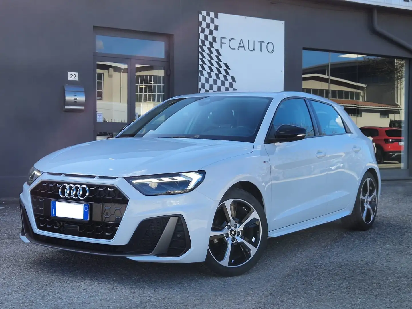 Audi A1 SPB 30 TFSI S line edition Blanc - 1