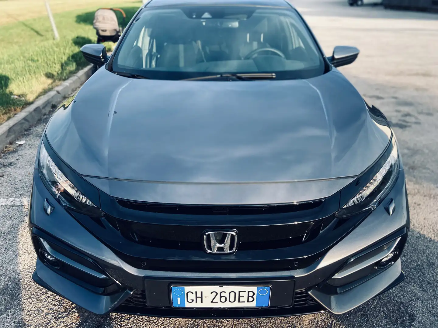 Honda Civic Civic 5p 1.5 t Sport + my20 Gris - 2