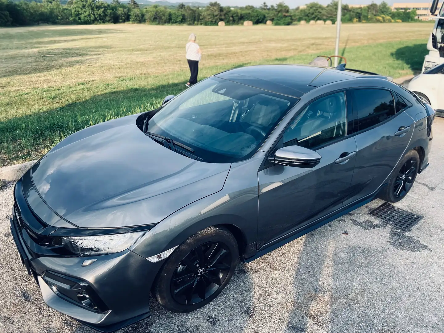 Honda Civic Civic 5p 1.5 t Sport + my20 Gris - 1