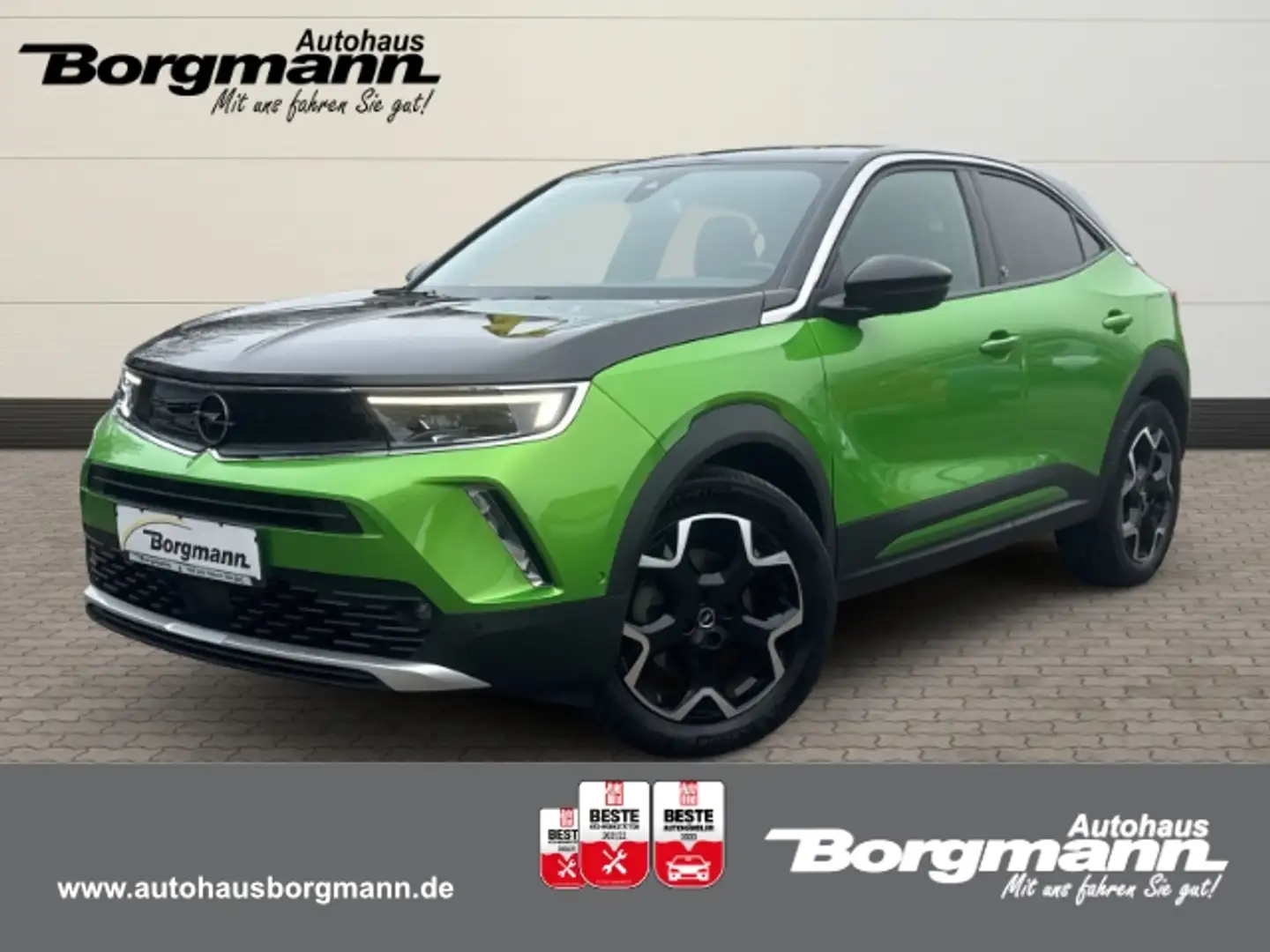 Opel Mokka-E Ultimate Alcantara - Navi - LED - Keyless Verde - 1