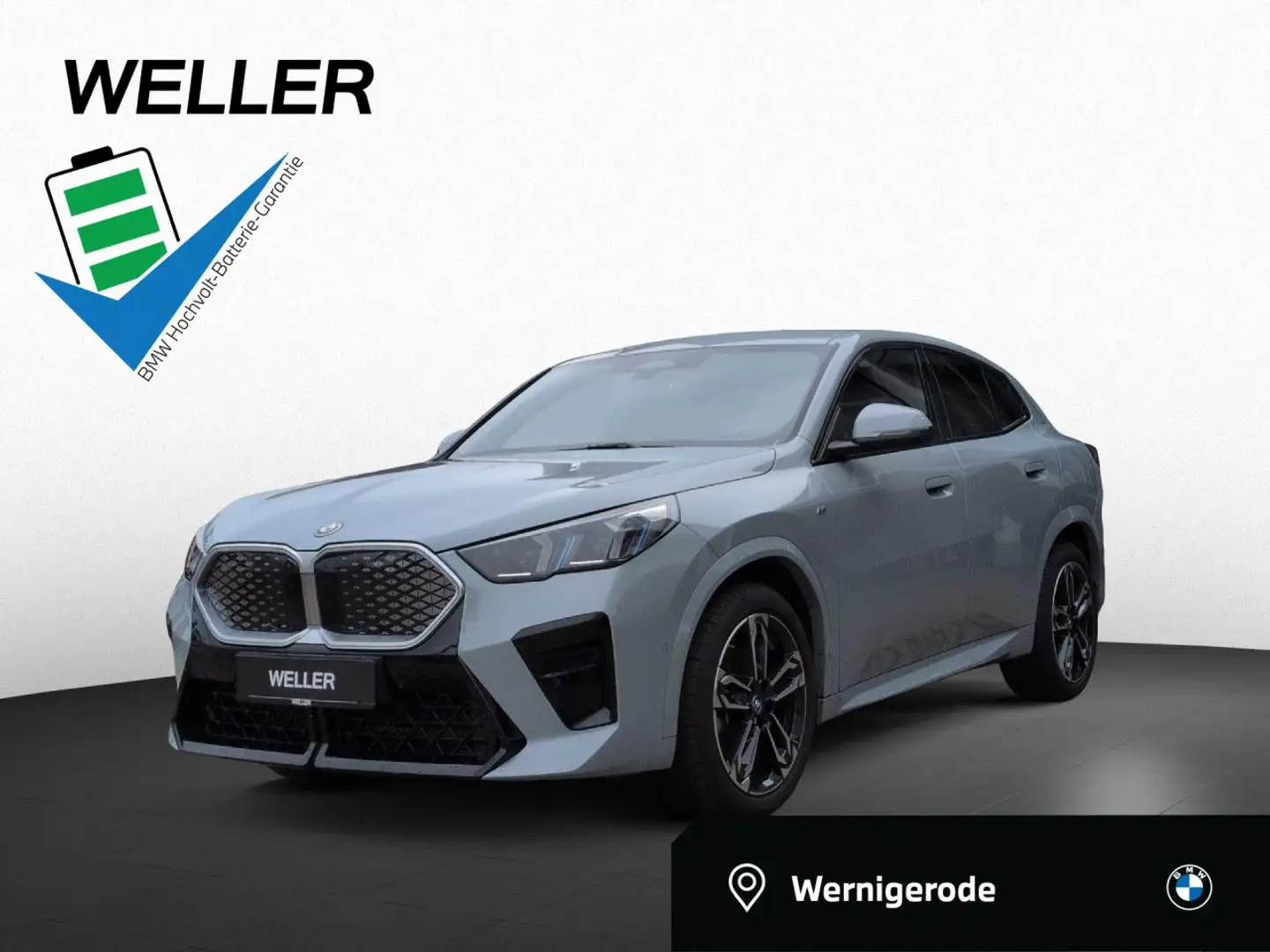 BMW iX2 xDr 30 AHK,SHZ,Ada.LED,DaPro,HUD,H/K,LivePro Grijs - 1