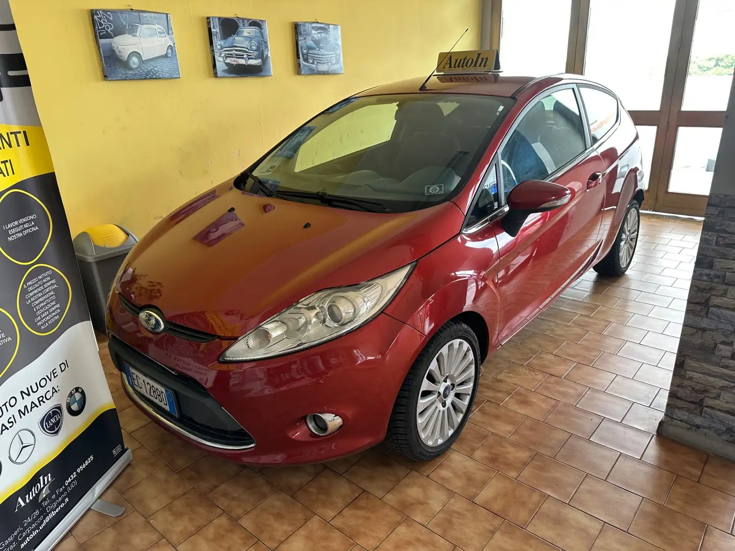 Ford Fiesta 1.4 3 porte Bz.- GPL Titanium Orange - 2
