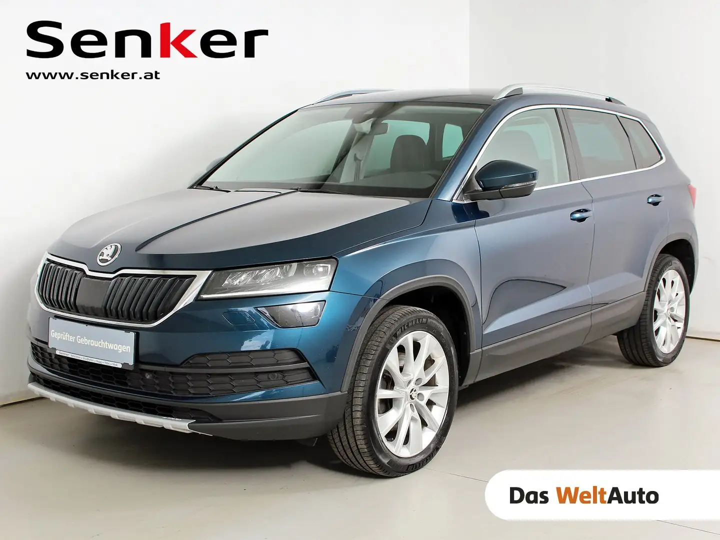 Skoda Karoq Style 125 TDI Blau - 1
