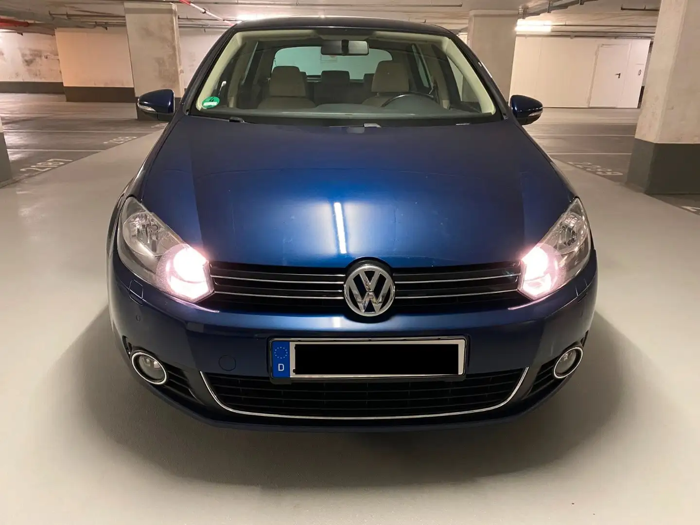 Volkswagen Golf VI Highline Blauw - 2
