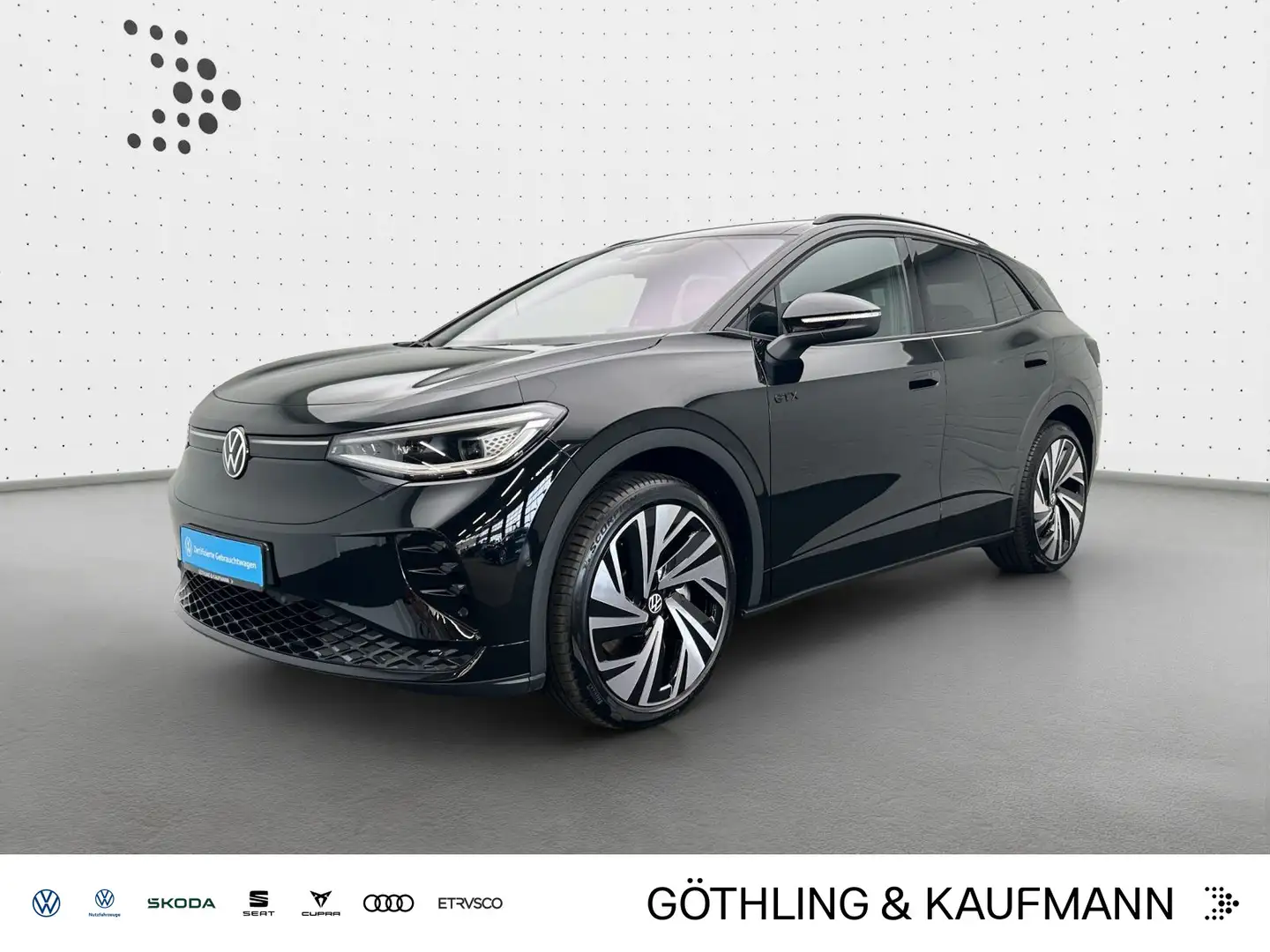 Volkswagen ID.4 GTX 4M *PANO*AHK*KAM*Wärempumpe*HUD*H&K* Schwarz - 1
