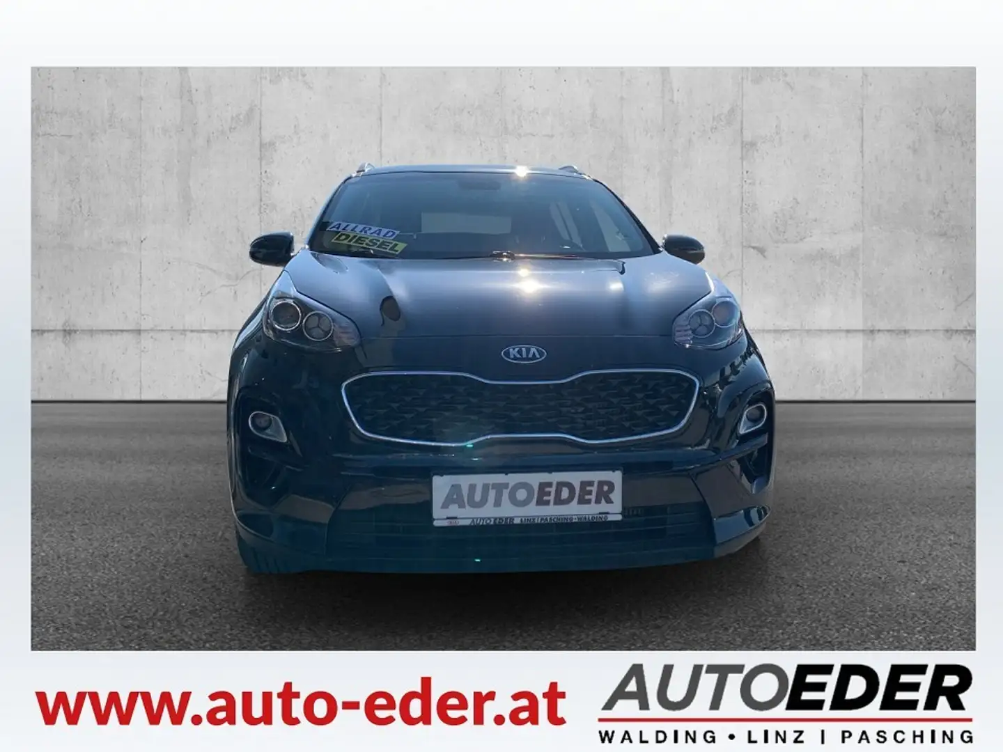 Kia Sportage 1,6 CRDI SCR MHD AWD Silber Schwarz - 2