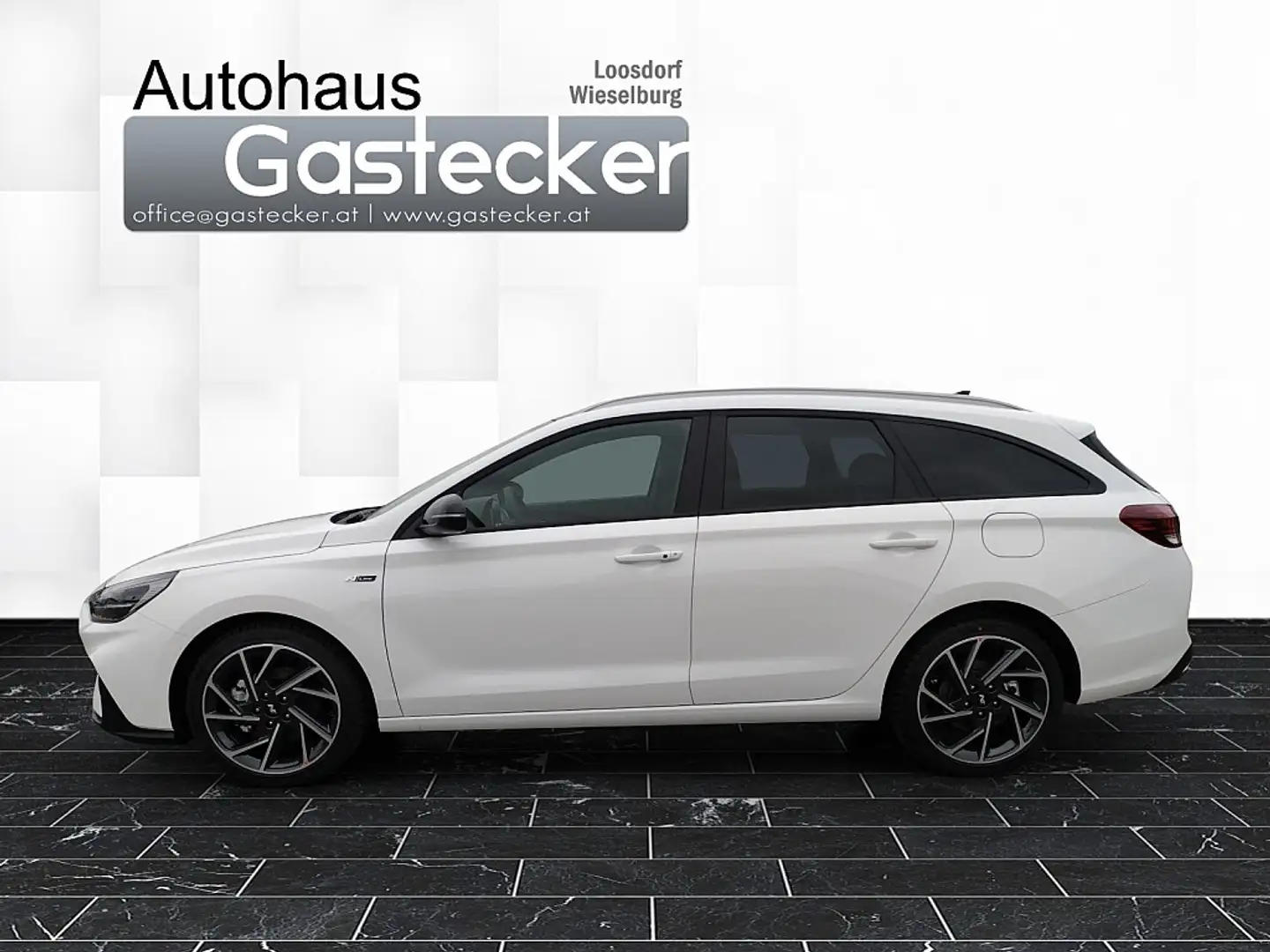 Hyundai i30 CW 1,5 T-GDI 48V N-Line Blanc - 2