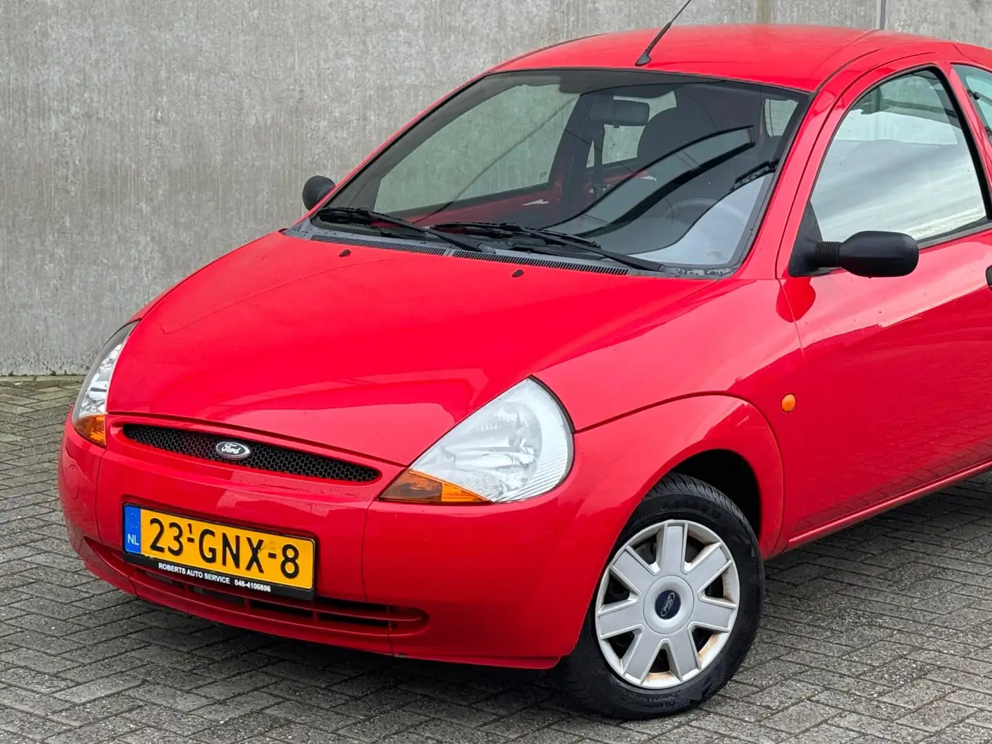 Ford Ka/Ka+ 1.3 Cool & Sound 2008 Rood 1E EIGENAAR|NAP|AIRCO Rood - 2