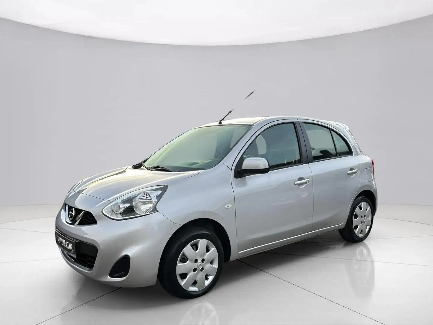 Nissan Micra Automatik*1.Hand*HU/AU Neu* Grijs - 1