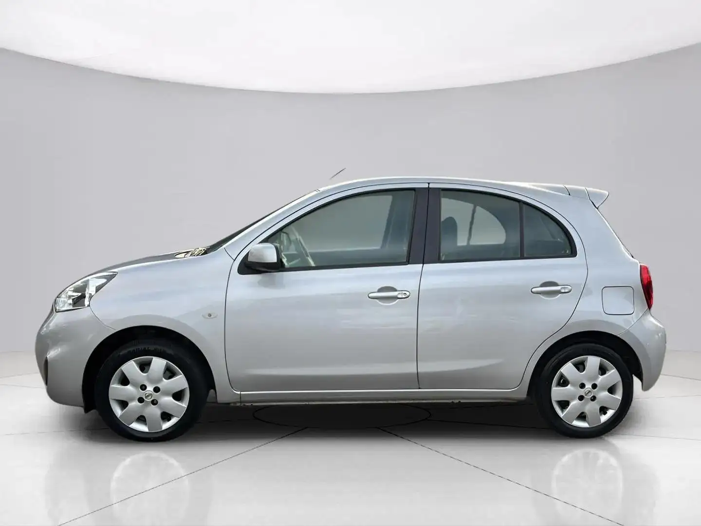 Nissan Micra Automatik*1.Hand*HU/AU Neu* Grijs - 2