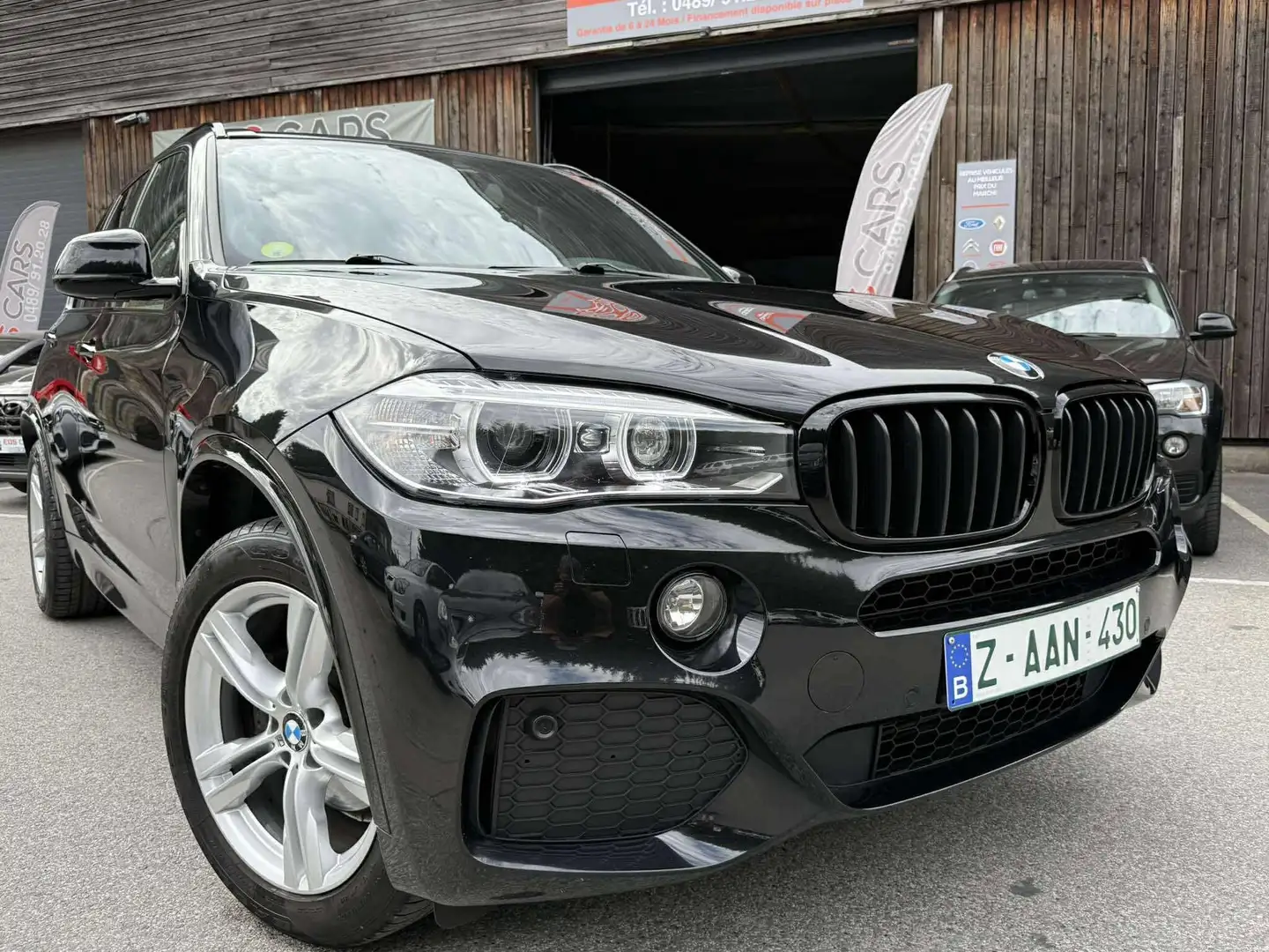 BMW X5 X5 2.0 pack M INT/EXT 1 PROP CARNET GARANTIE 1 AN Zwart - 1