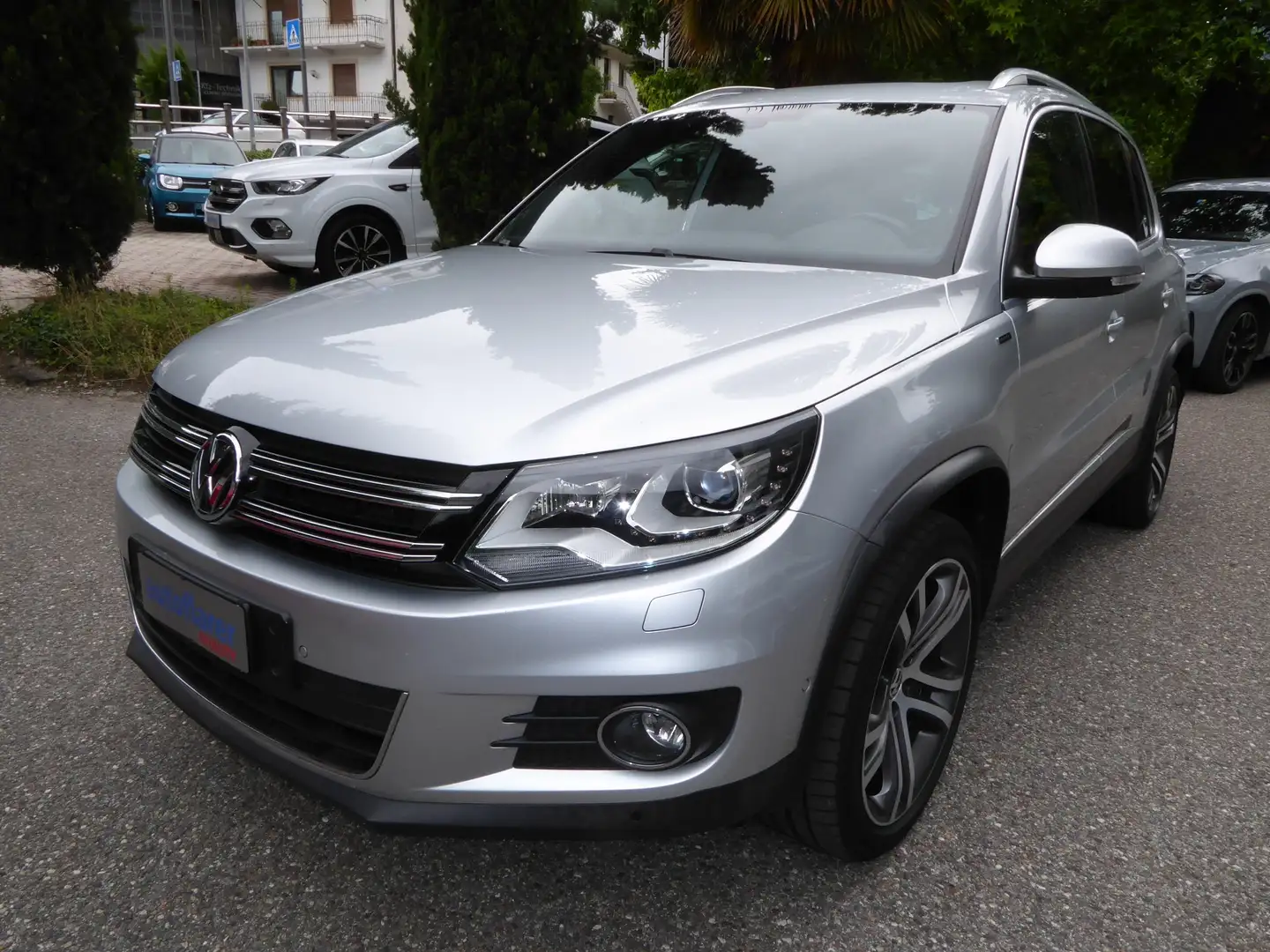 Volkswagen Tiguan Tiguan 2.0TDI 150CV 4 MOTION LOUNGE*GANCIO*XENON* Argento - 1