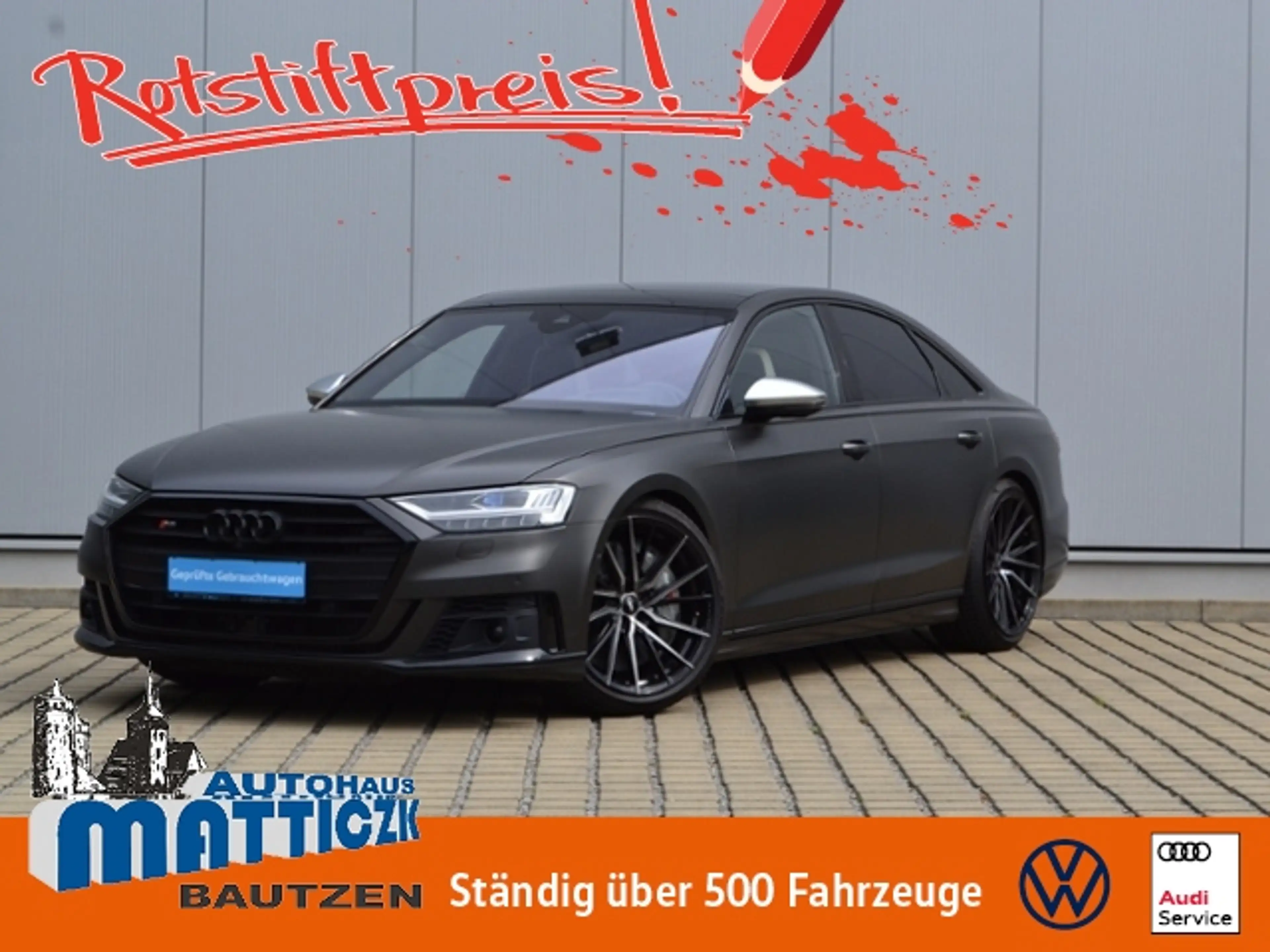 Audi S8 4.0 TFSI 787 PS VOLL MTM NP:248.263 AHK/21-ZOLL/K