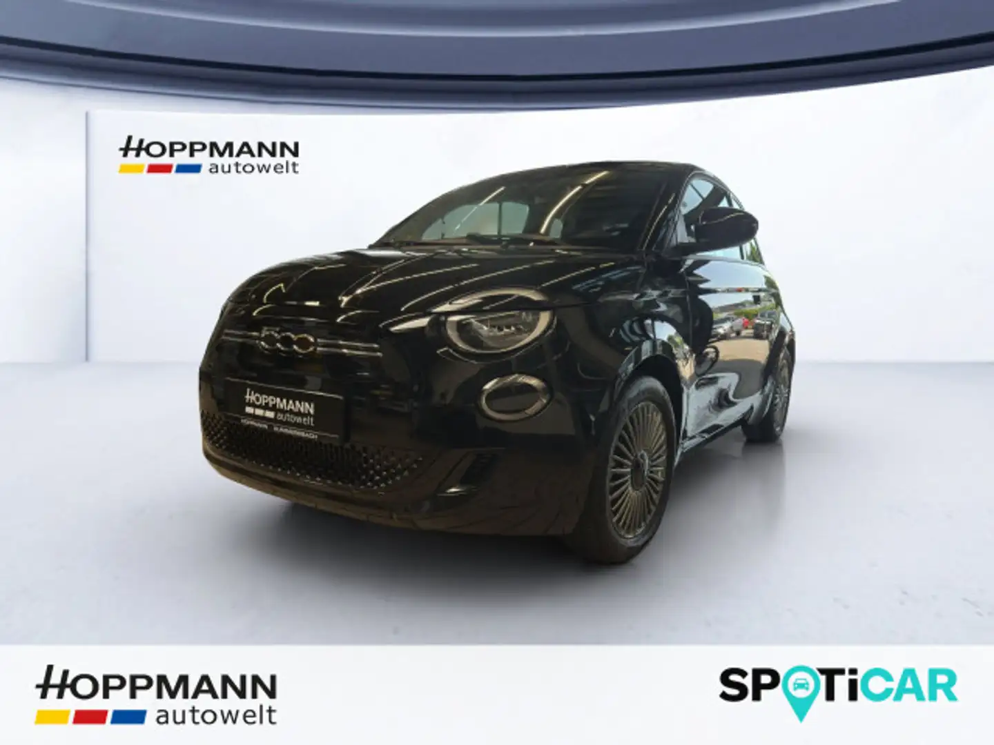 Fiat 500e Icon + Wallbox PDC CarPlay Noir - 1