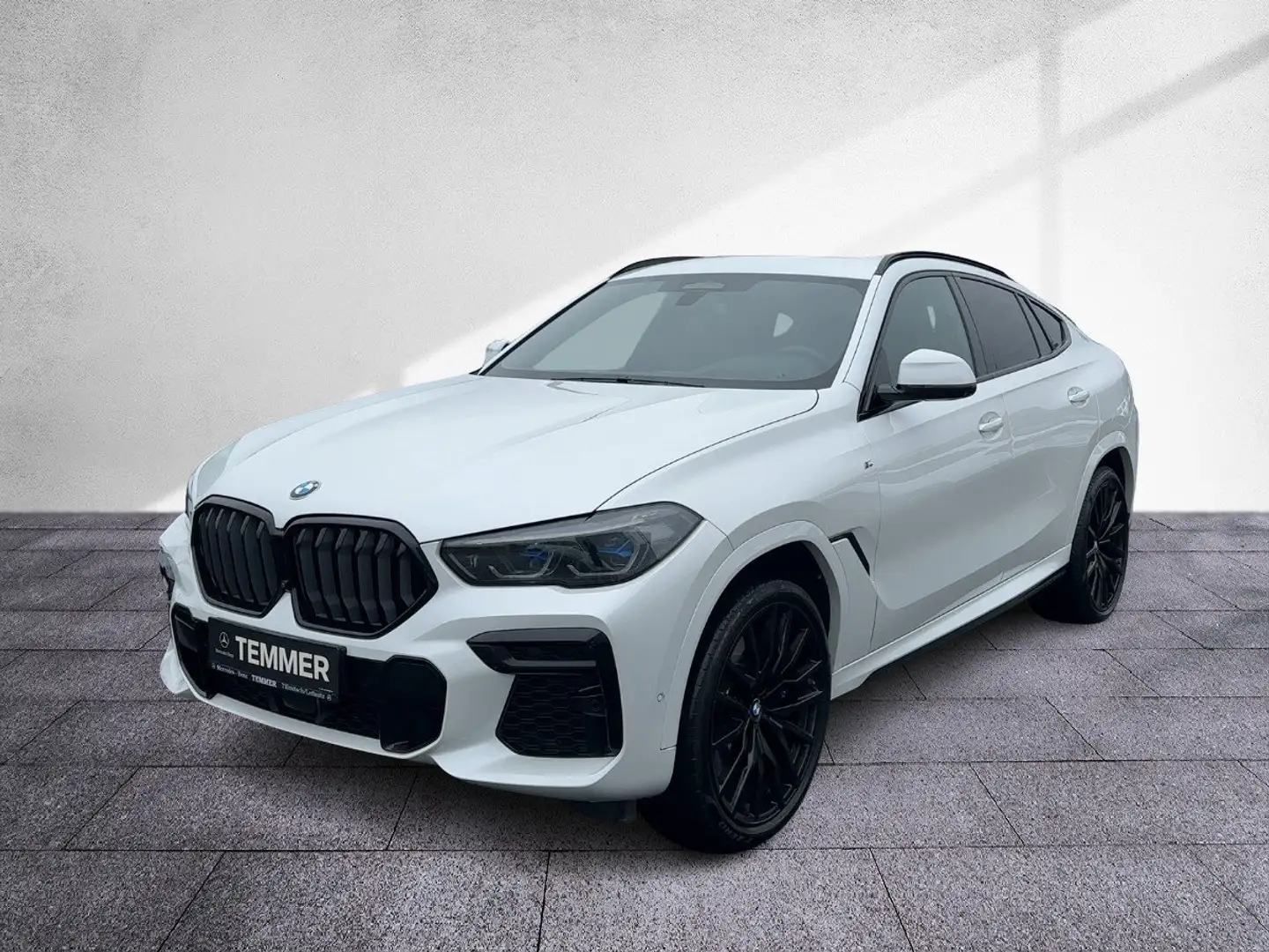 BMW X6 xDrive 40d M-Sportpaket LED ACC Pano Weiß - 2