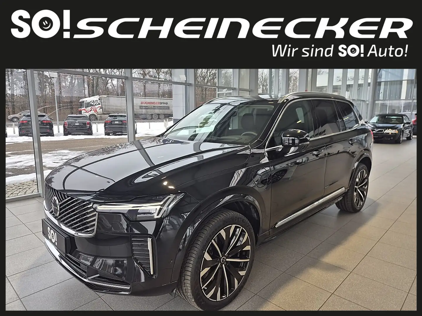Volvo XC90 T8 AWD PHEV 18,8kWh Plus Bright Schwarz - 2