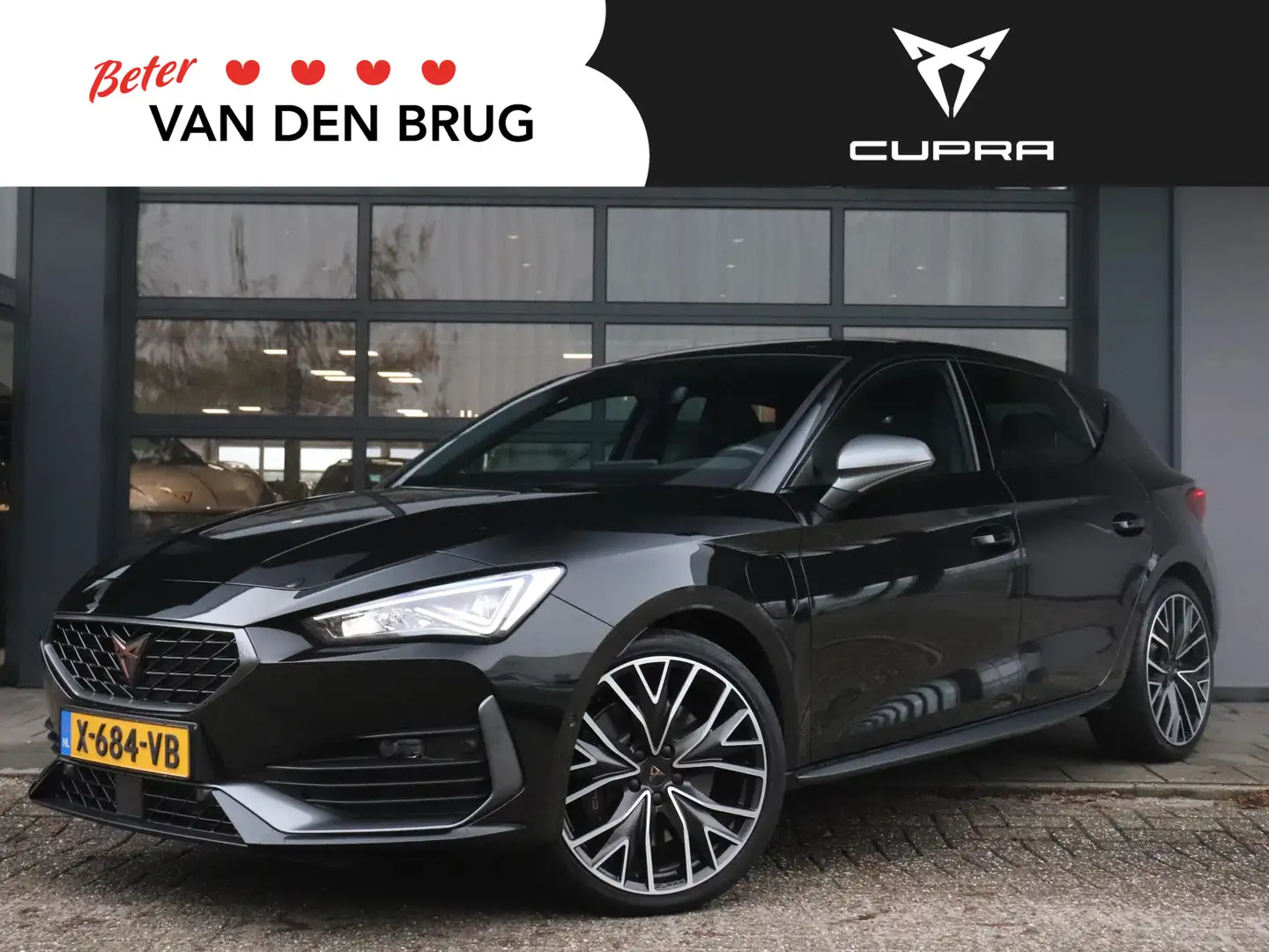 CUPRA Leon 1.4 e-Hybrid 245PK VZ | NL-auto! | Adaptieve Cruis Zwart - 1